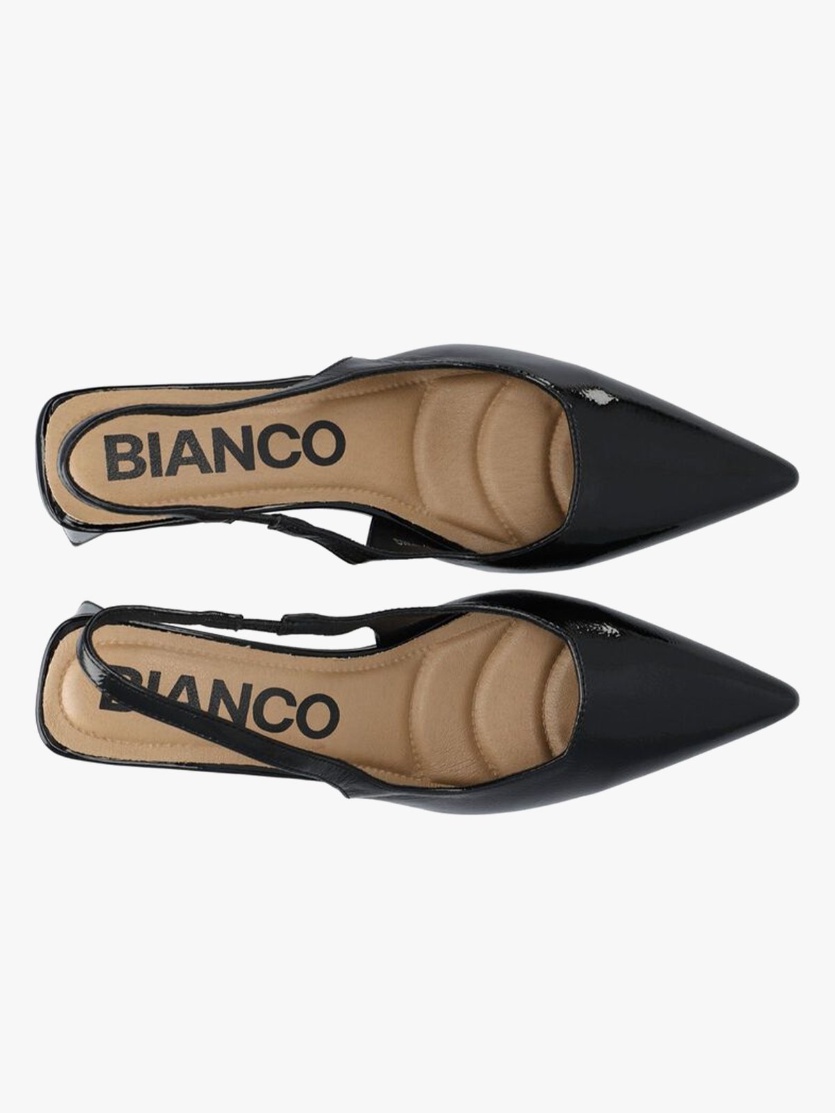 Bianco Maralyn Slingback Patent Black