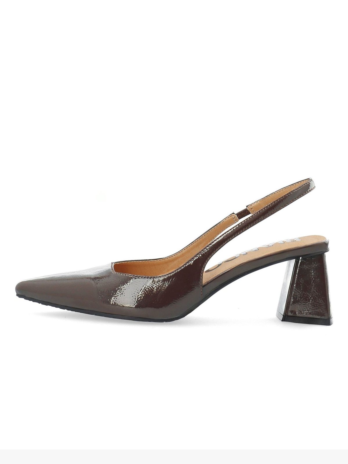Bianco Maralyn Slingback Patent Brown