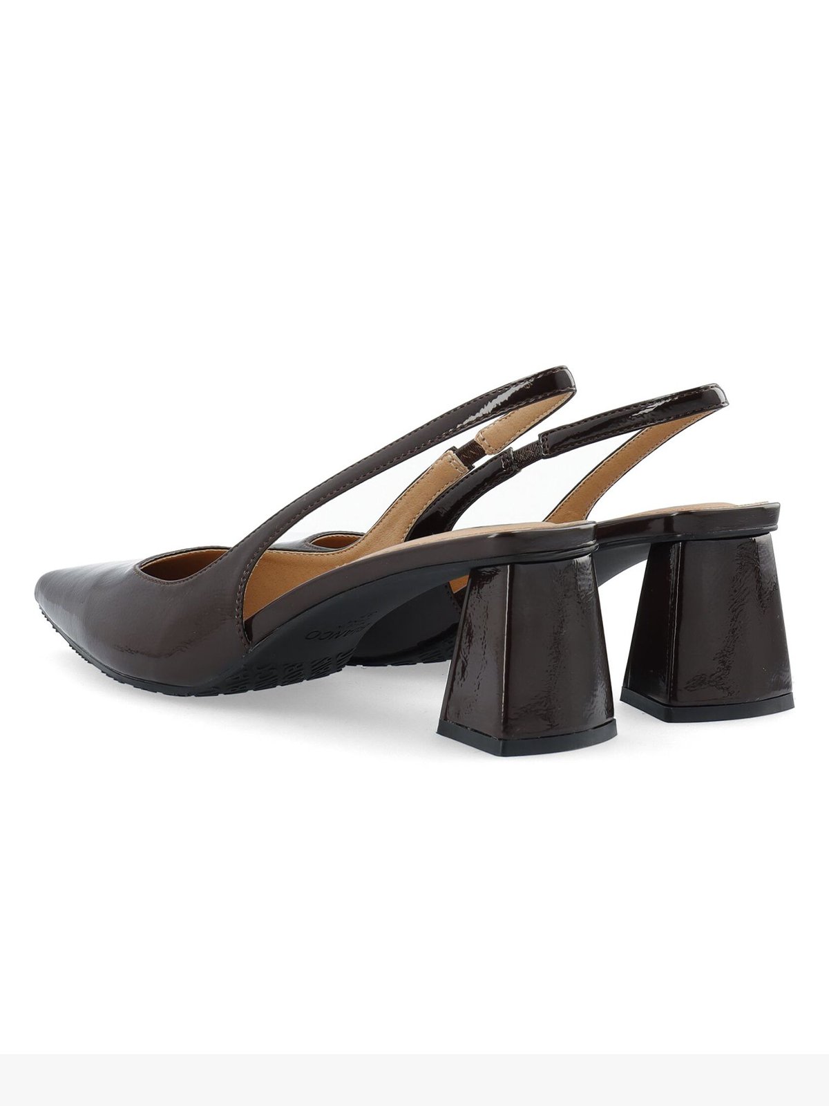 Bianco Maralyn Slingback Patent Brown
