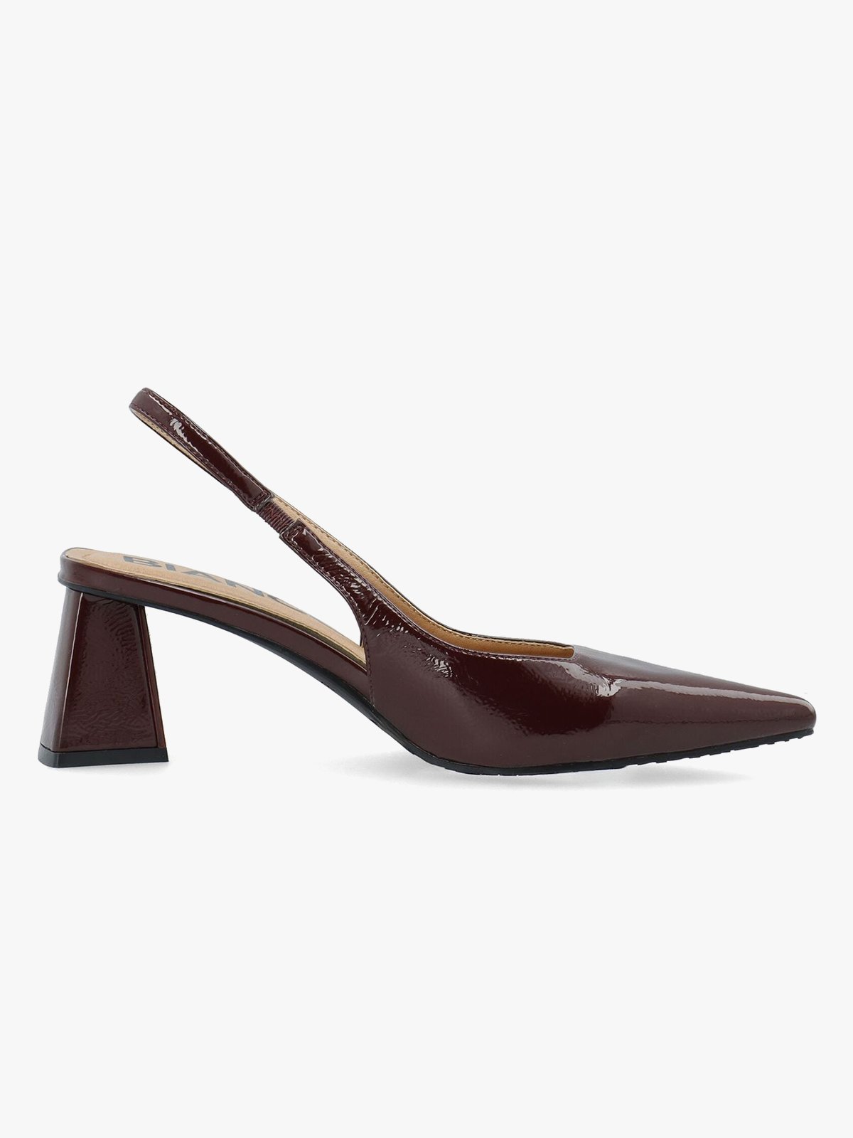 Bianco Maralyn Slingback Patent Burgundy