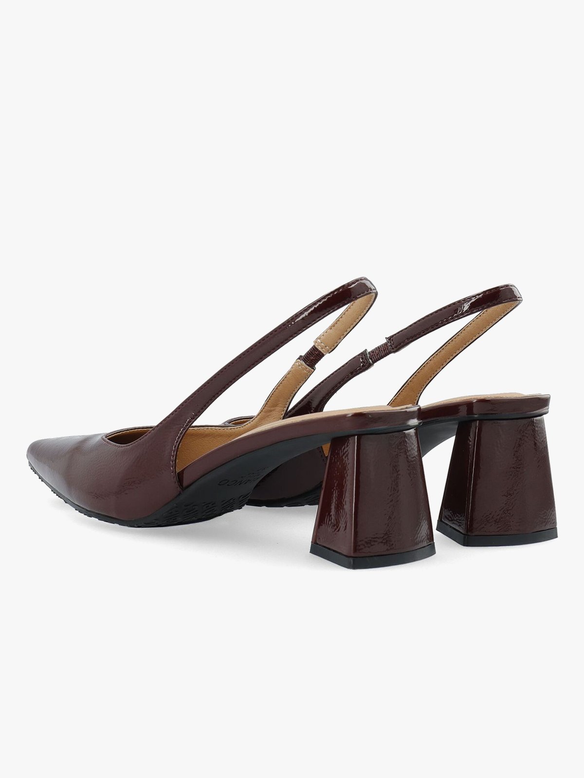 Bianco Maralyn Slingback Patent Burgundy