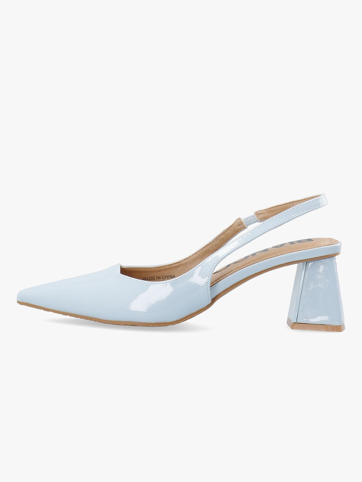 Bianco Maralyn Slingback Patent Sky Blue