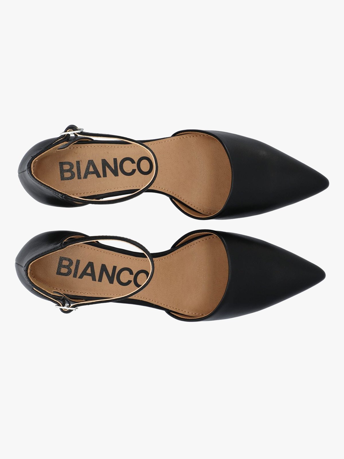 Bianco Devived Pump Faux Leather Black
