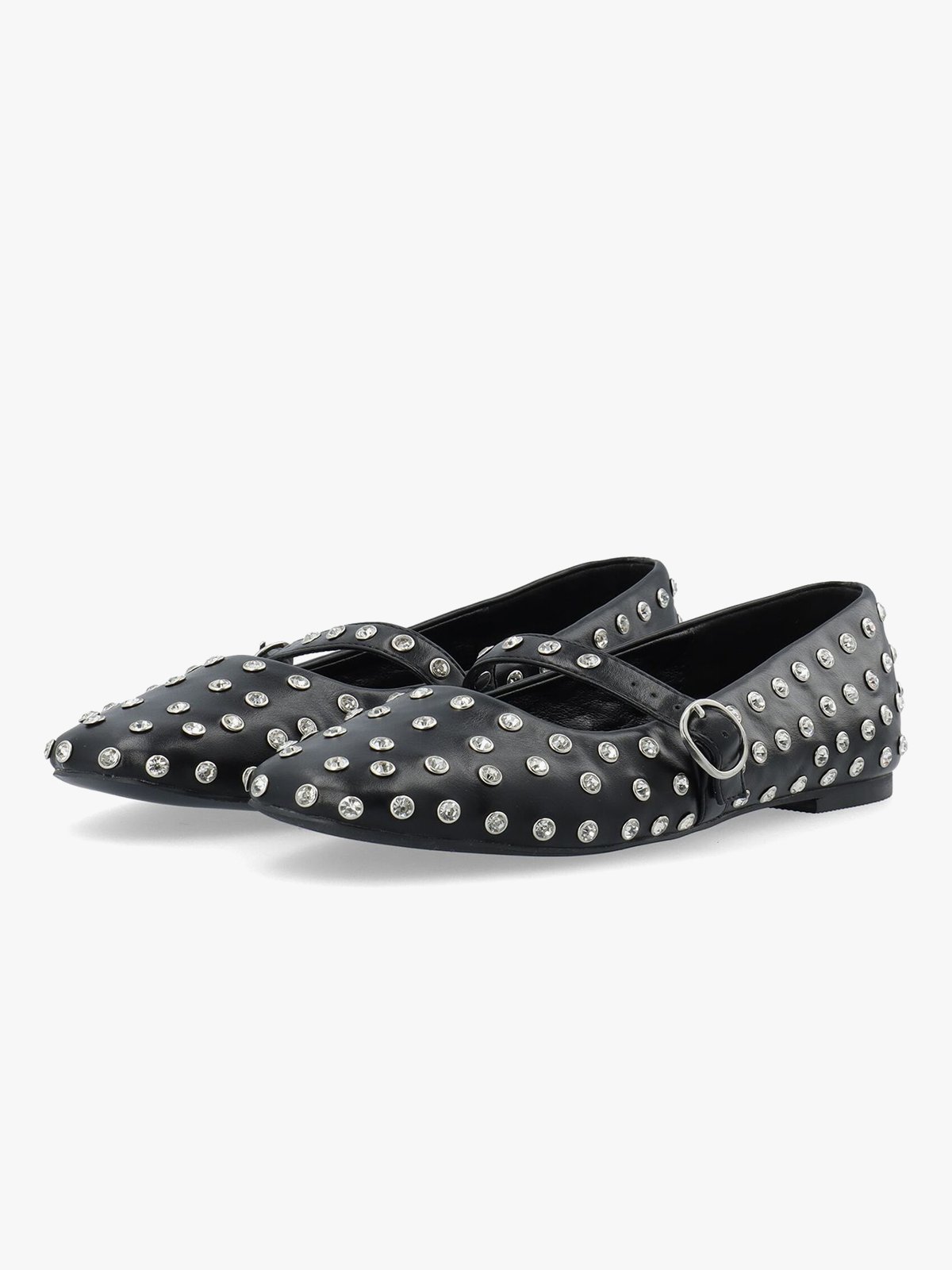 Bianco Fall Simili Mary Jane Black