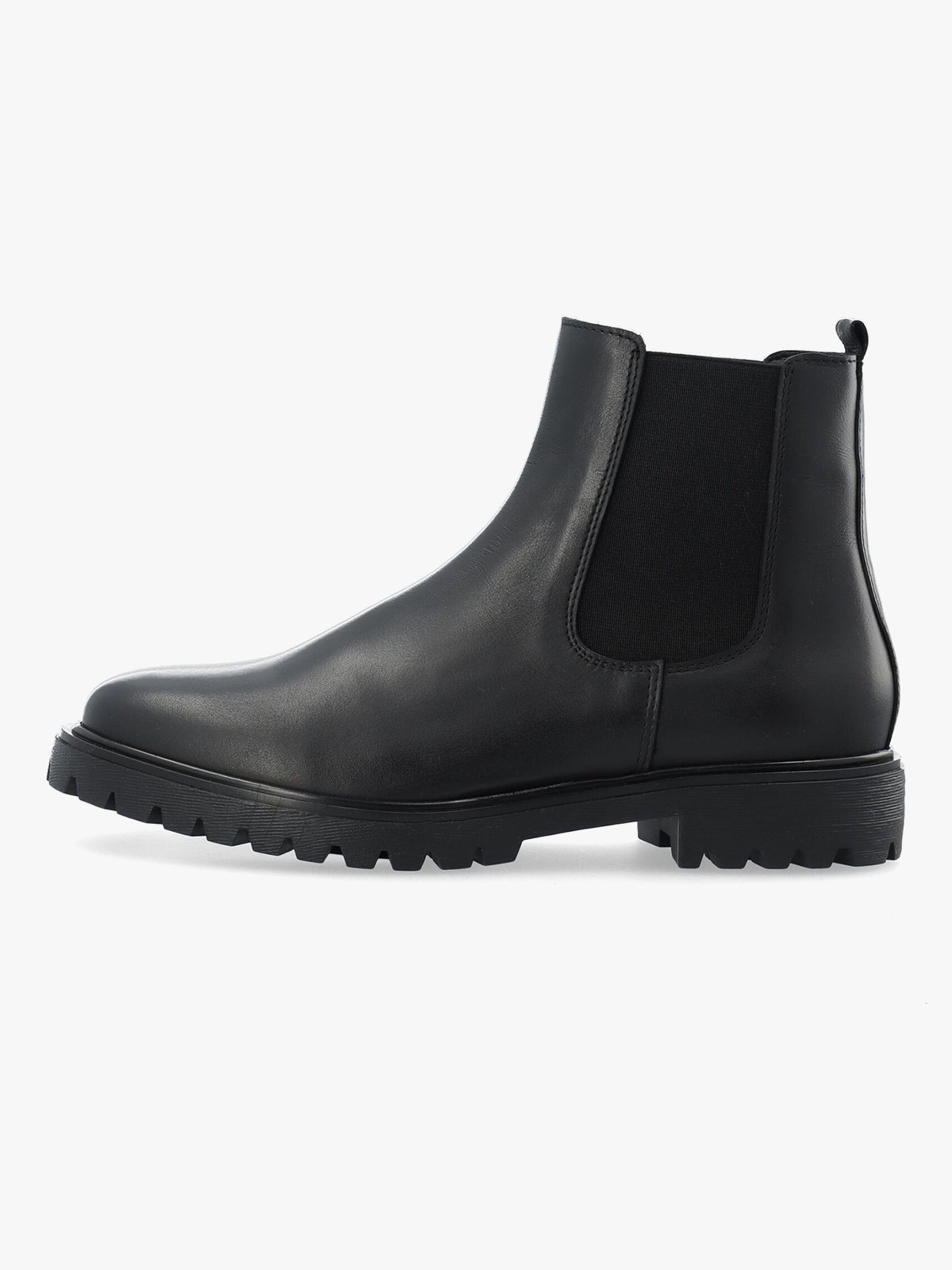 Bianco Gina Chelsea Boot Smooth Leather Black