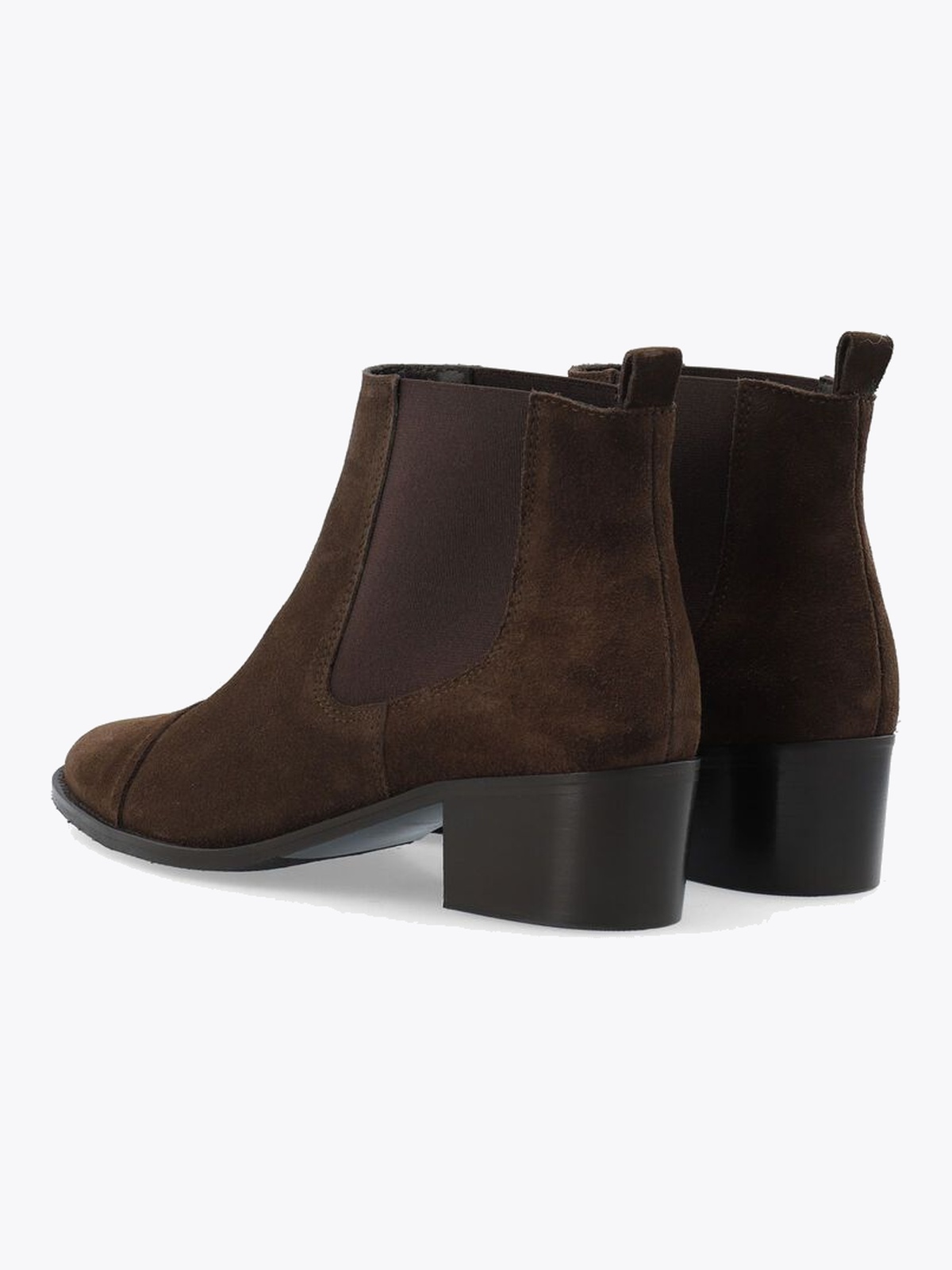 Bianco Carol Dress Chelsea Boot Suede Brown