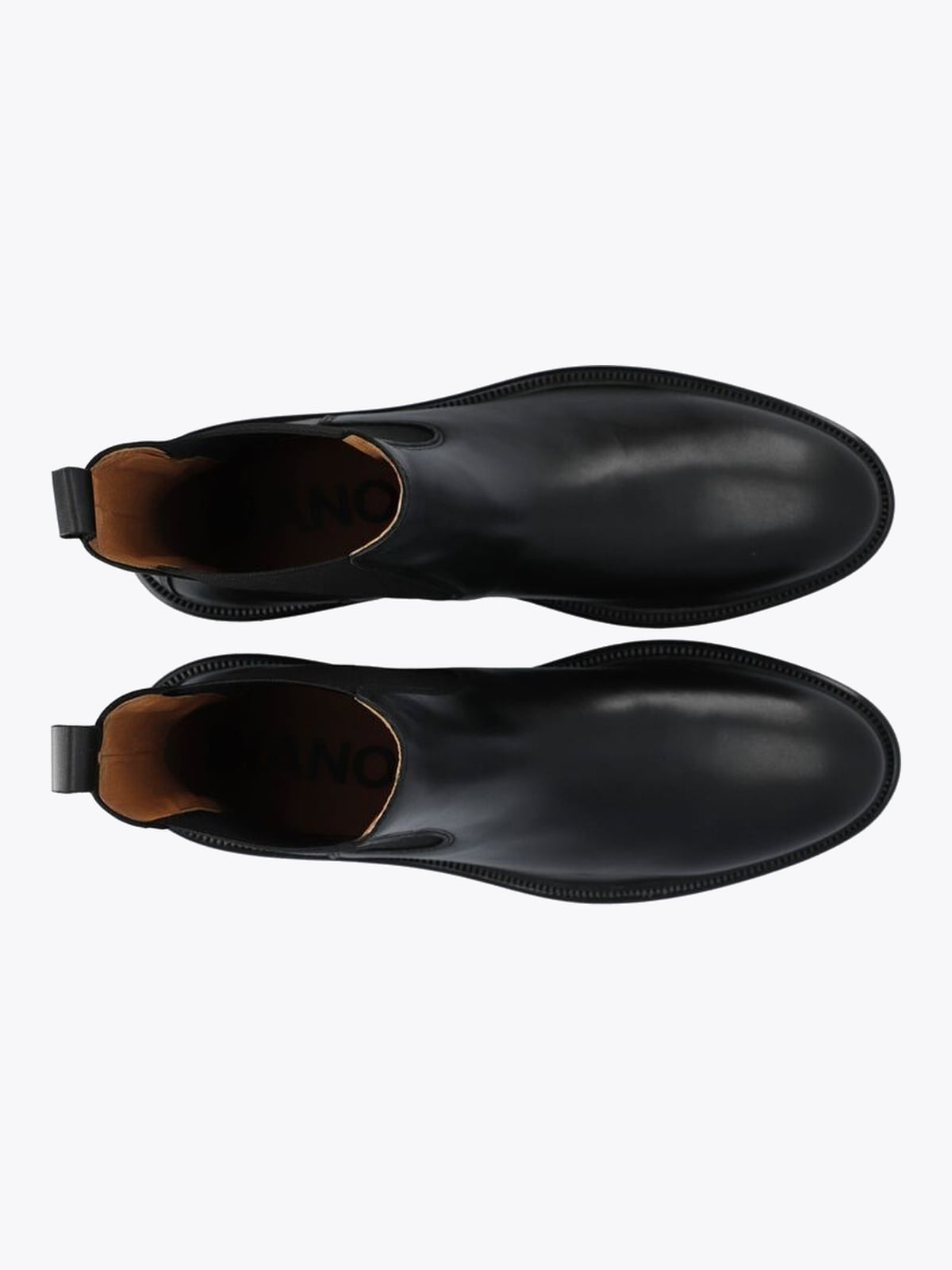 Bianco Adda Chelsea Boot Smooth Leather Black