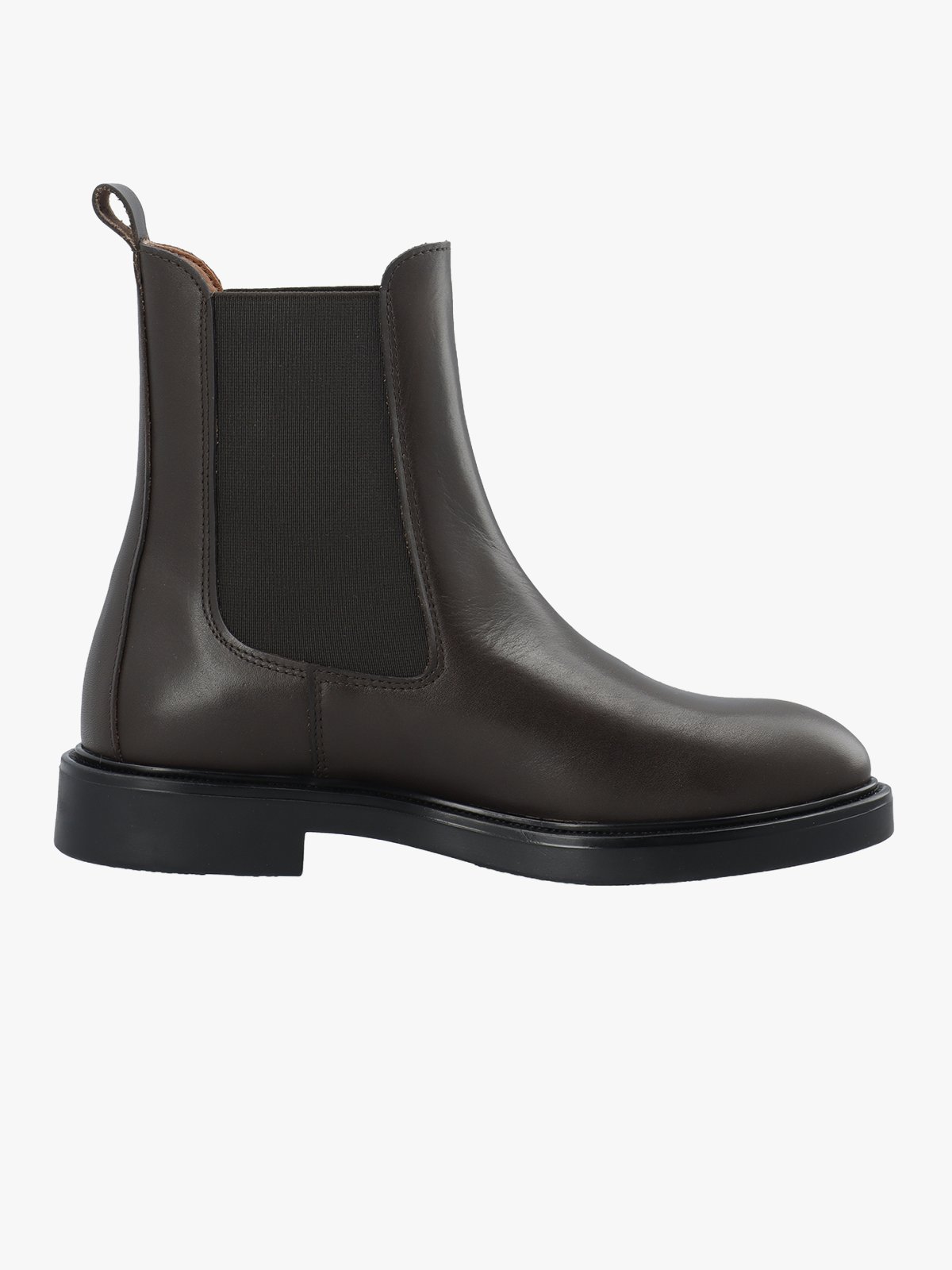 Bianco Adda Chelsea Boot Smooth Leather Brown