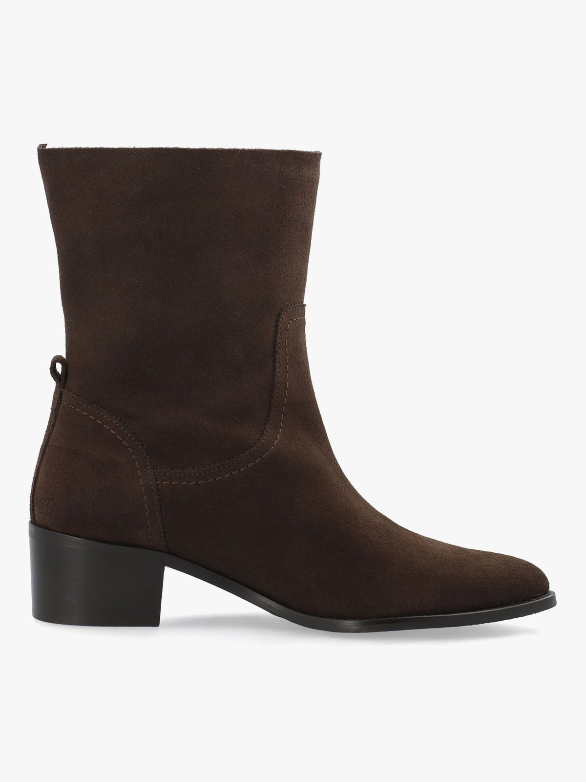 Bianco Mary Knee High Pull On Boot Suede Brown