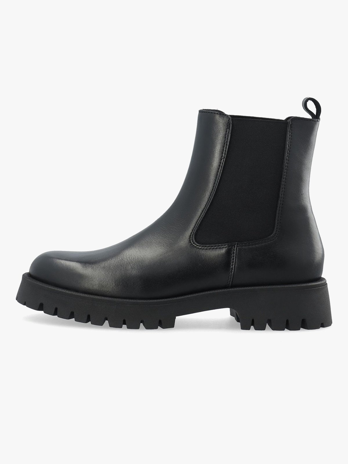 Bianco Leo Chelsea Boot Smooth Leather Black