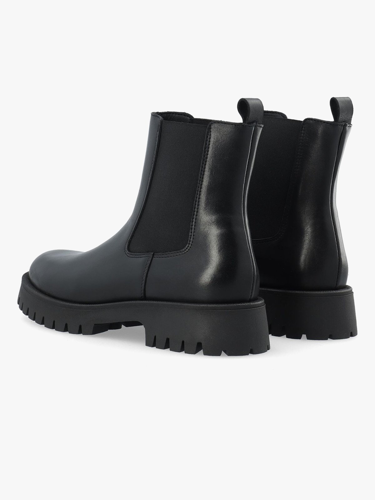 Bianco Leo Chelsea Boot Smooth Leather Black