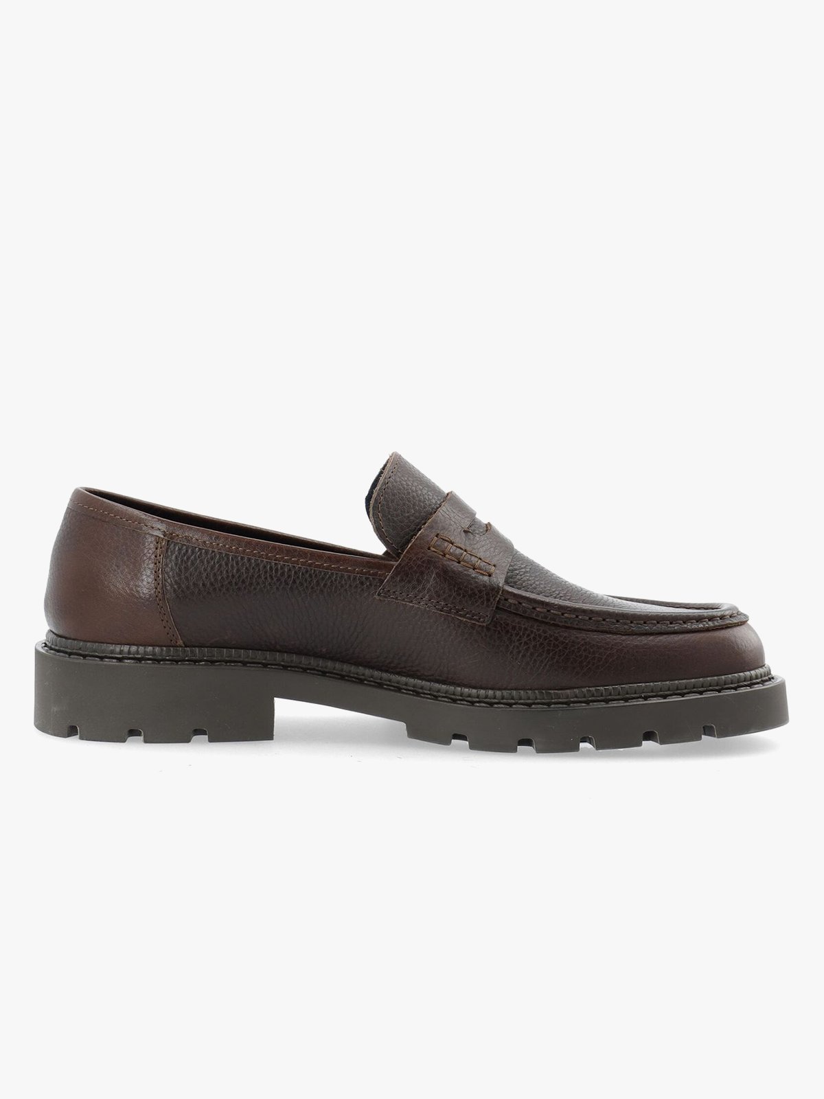 Bianco Jeff Penny Loafer Texas Tumbled Brown