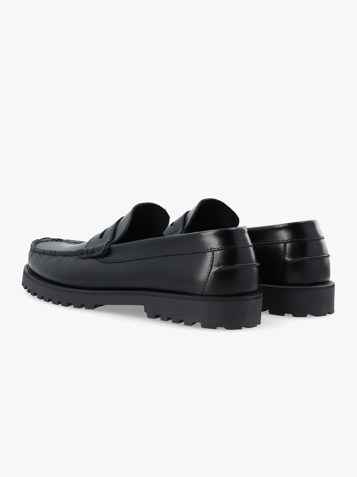 Bianco Greg Penny Loafer Polido Black