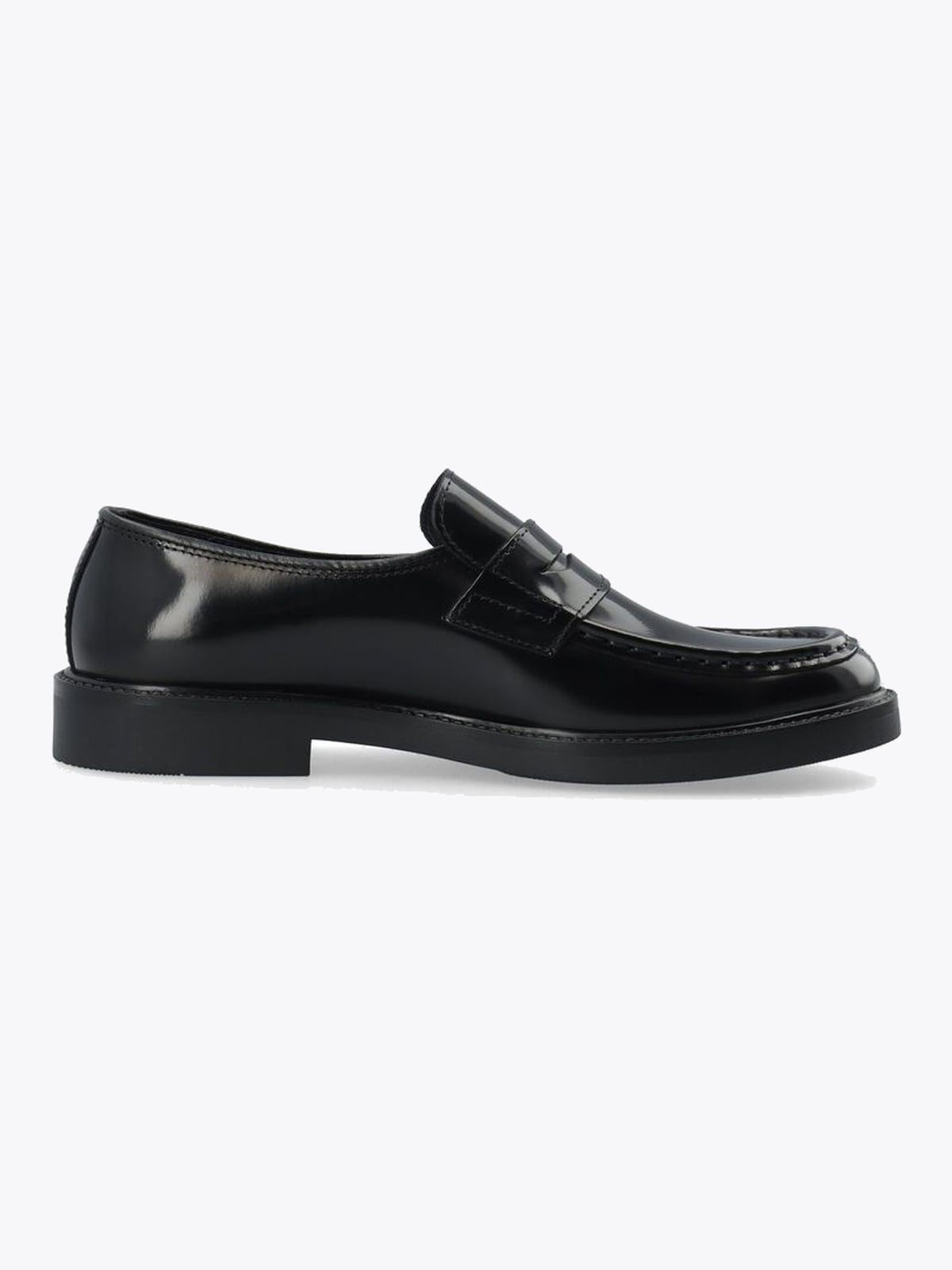 Bianco Newport Loafer Polido Leather Black