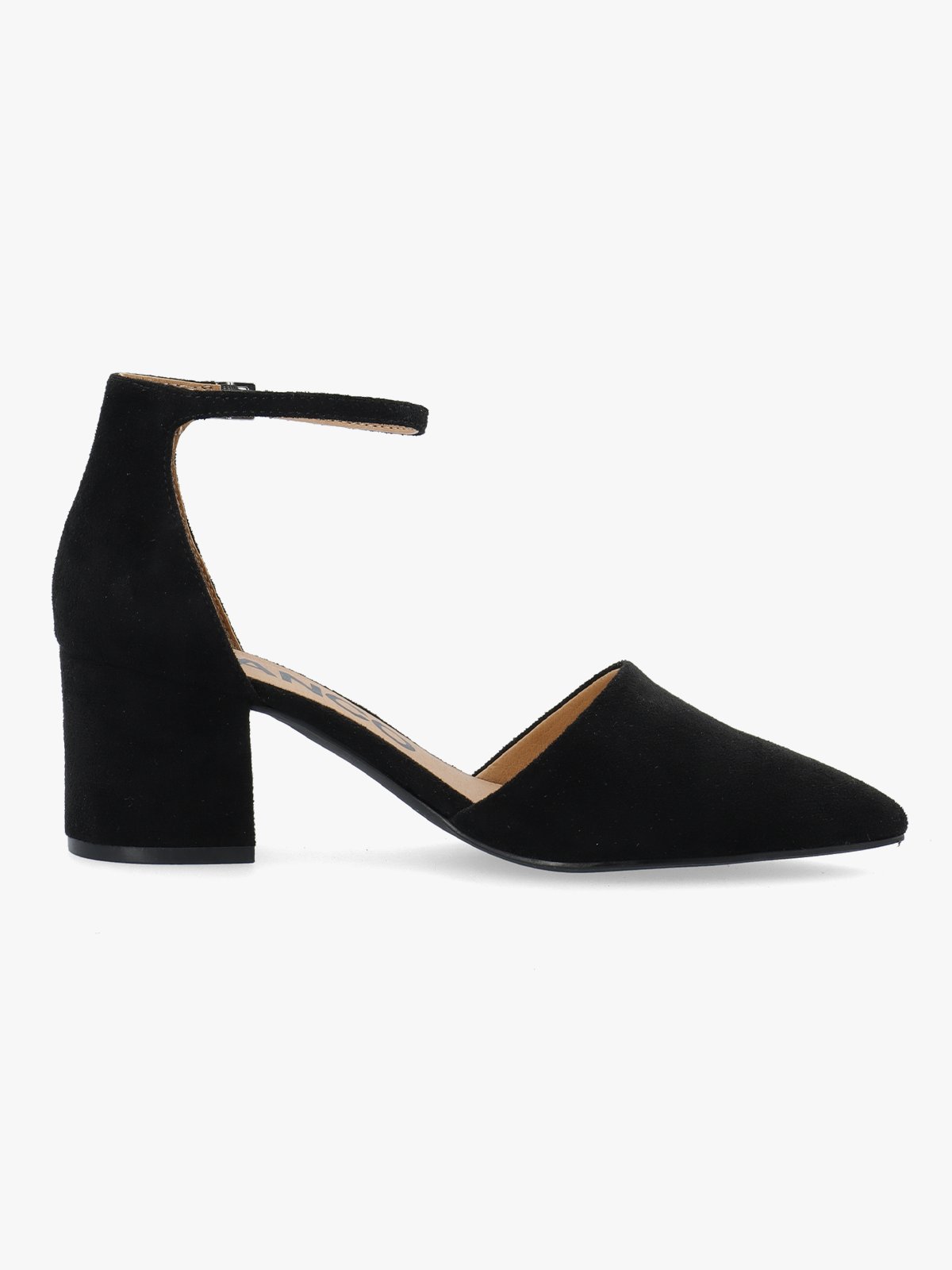 Bianco Devived Pump Micro Suede Black Suede