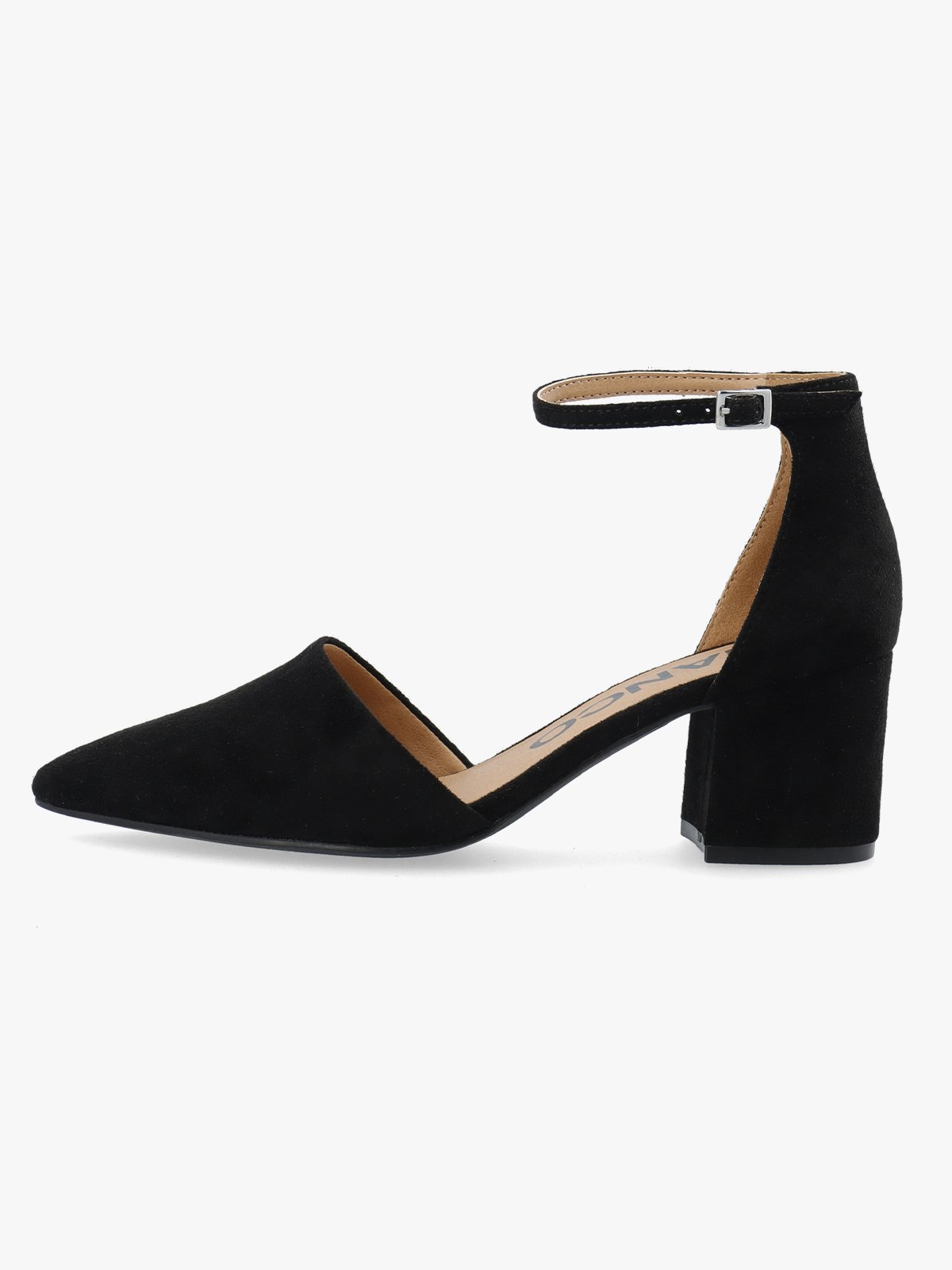 Bianco Devived Pump Micro Suede Black Suede