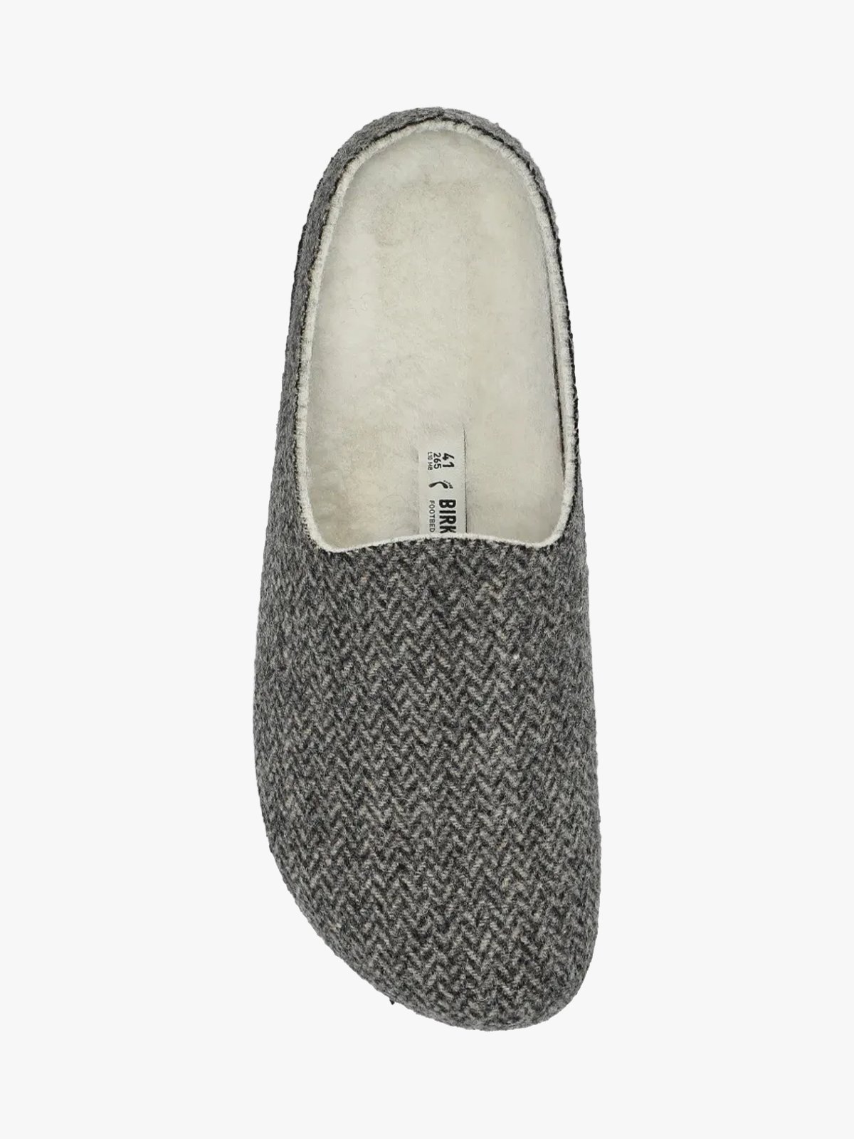Birkenstock Amsterdam Wrapped Dip Herringbone Grey