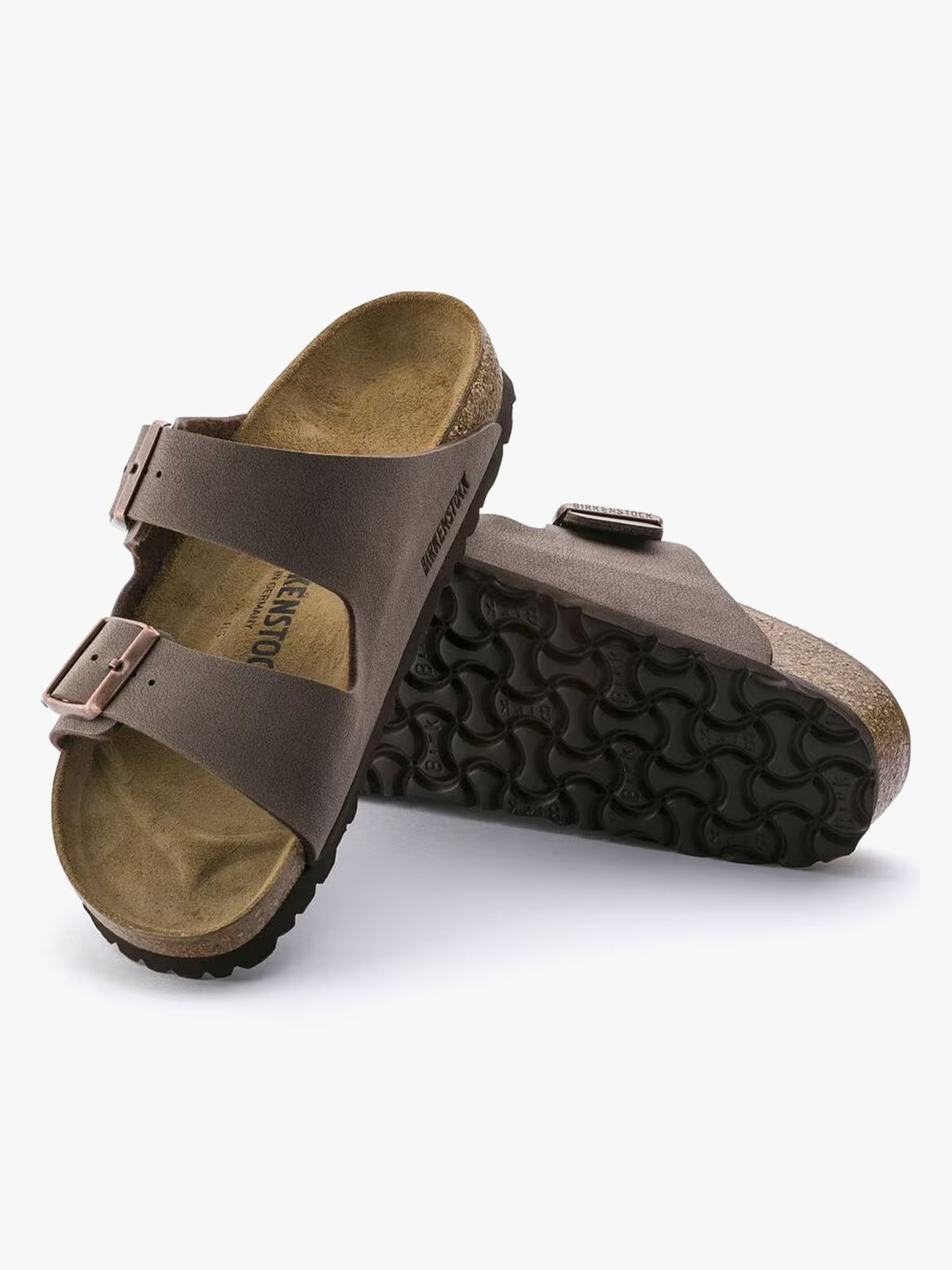 Birkenstock Arizona Birko-Flor Nubuck Mocha