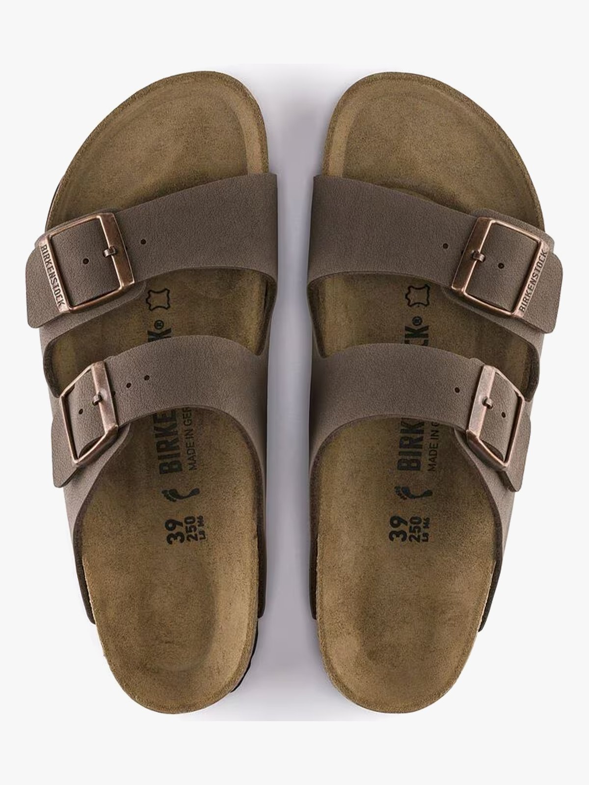 Birkenstock Arizona Birko-Flor Nubuck Mocha