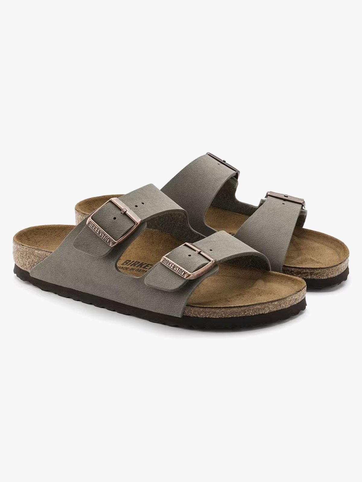 Birkenstock Arizona Birko-Flor Nubuck Stone