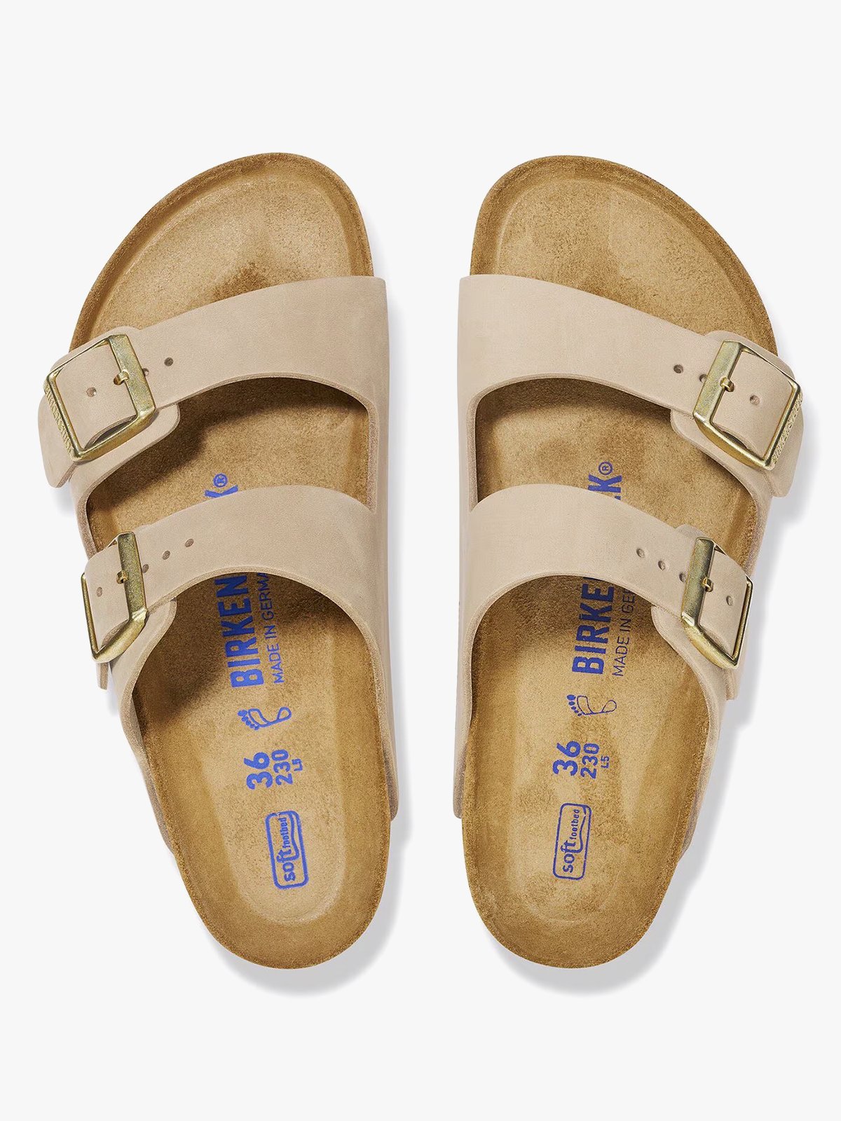 Birkenstock Arizona SFB Oiled Nubuck Sandcastle