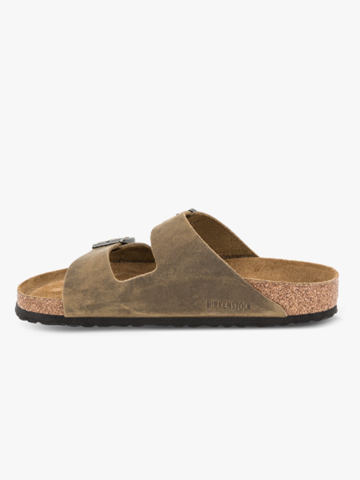 Birkenstock Arizona Soft Foot Bed Oiled Leather Faded Kaki