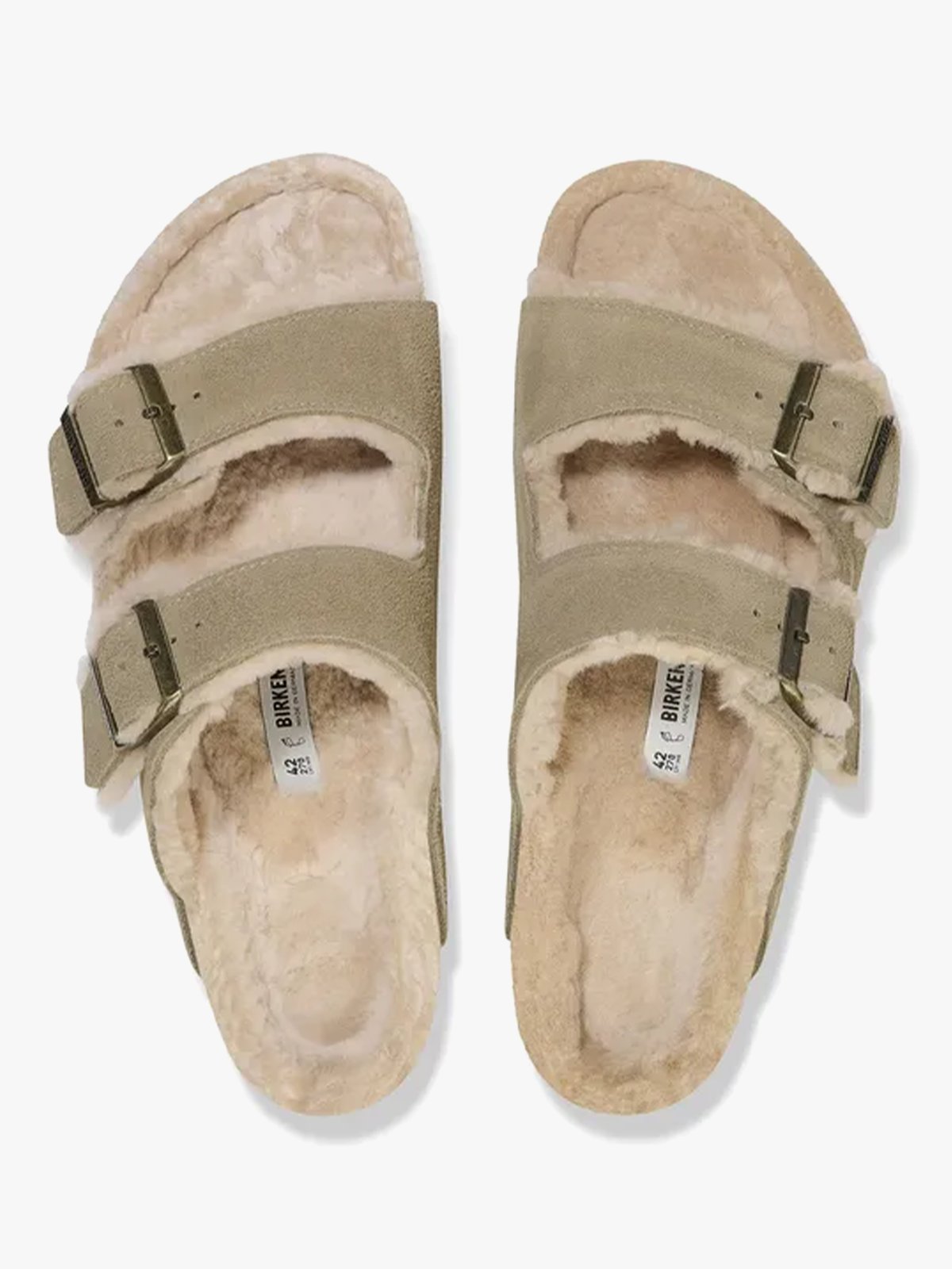 Birkenstock Arizona Shearling Brun