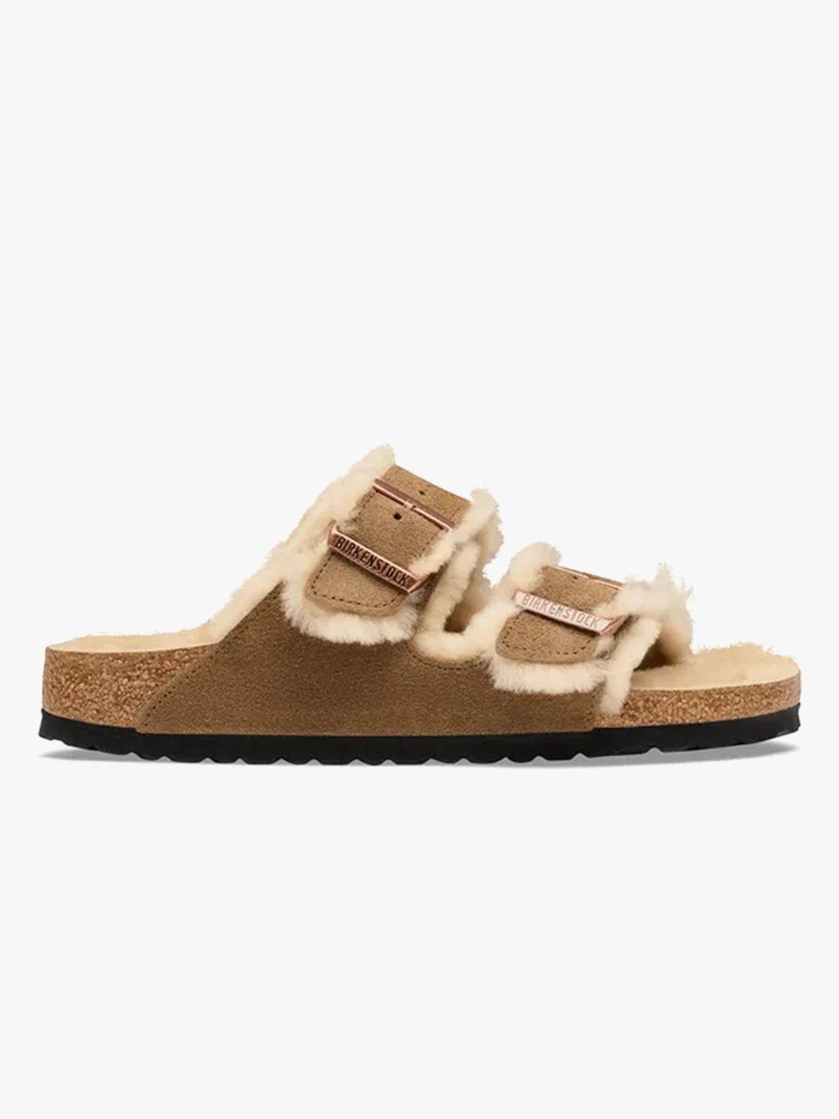 Birkenstock Arizona Shearling Dark Tea