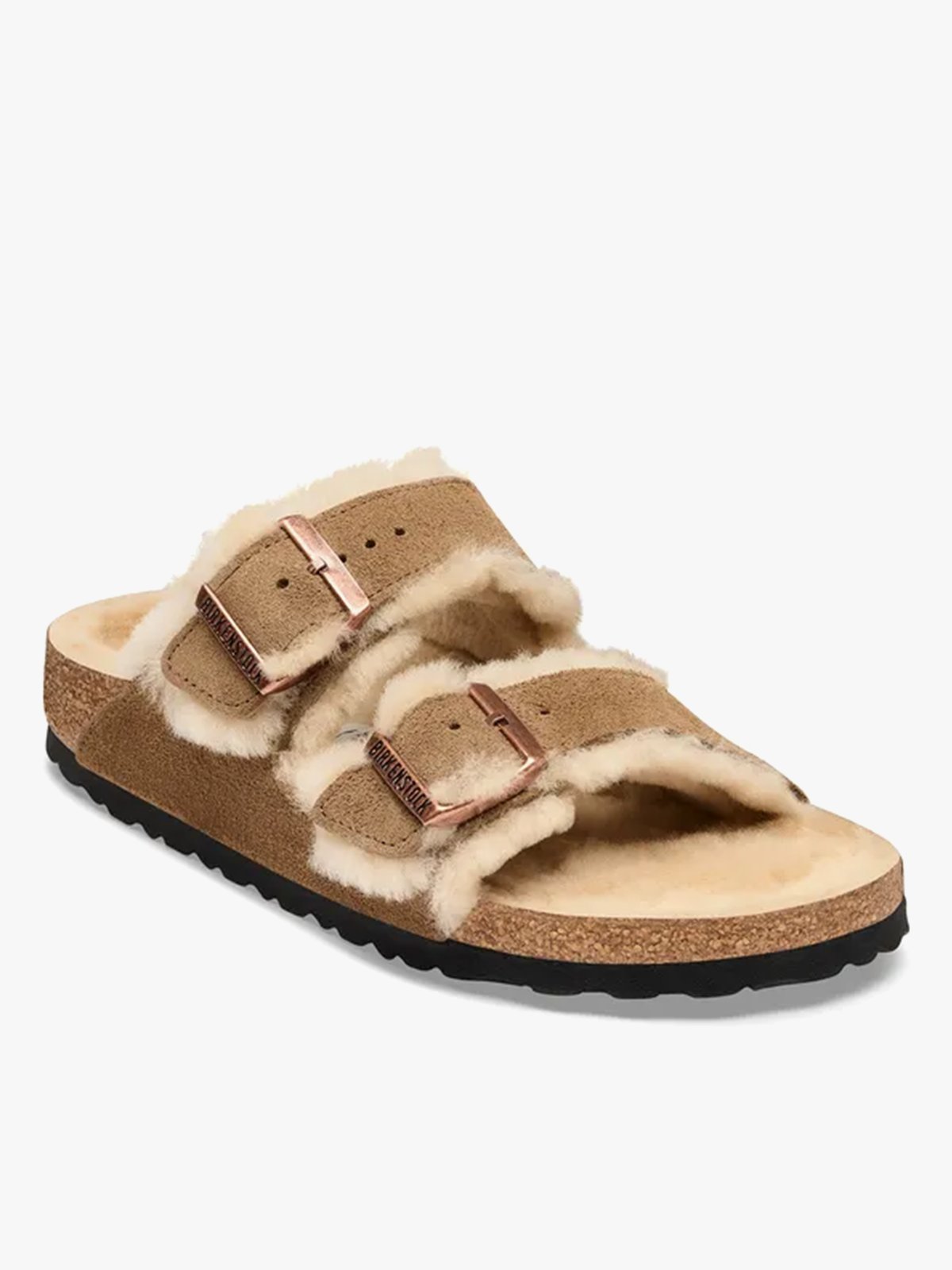 Birkenstock Arizona Shearling Dark Tea