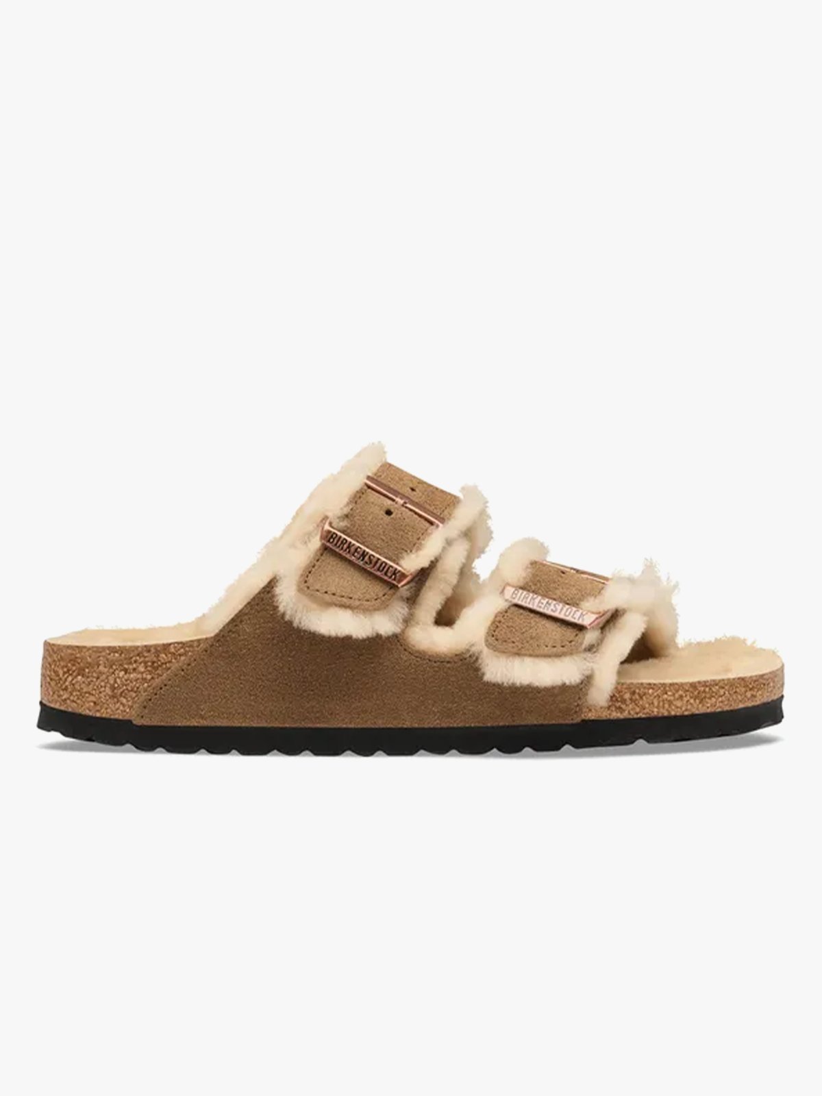 Birkenstock Arizona Shearling Dark Tea