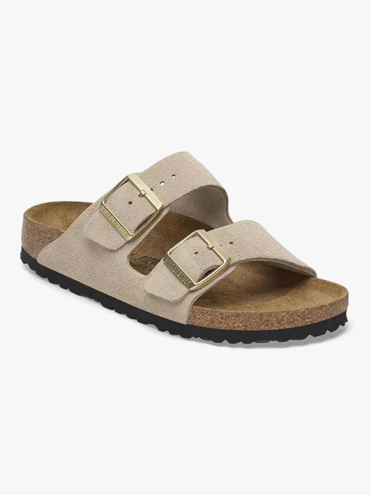 Birkenstock Arizona Suede Leather Sandcastle