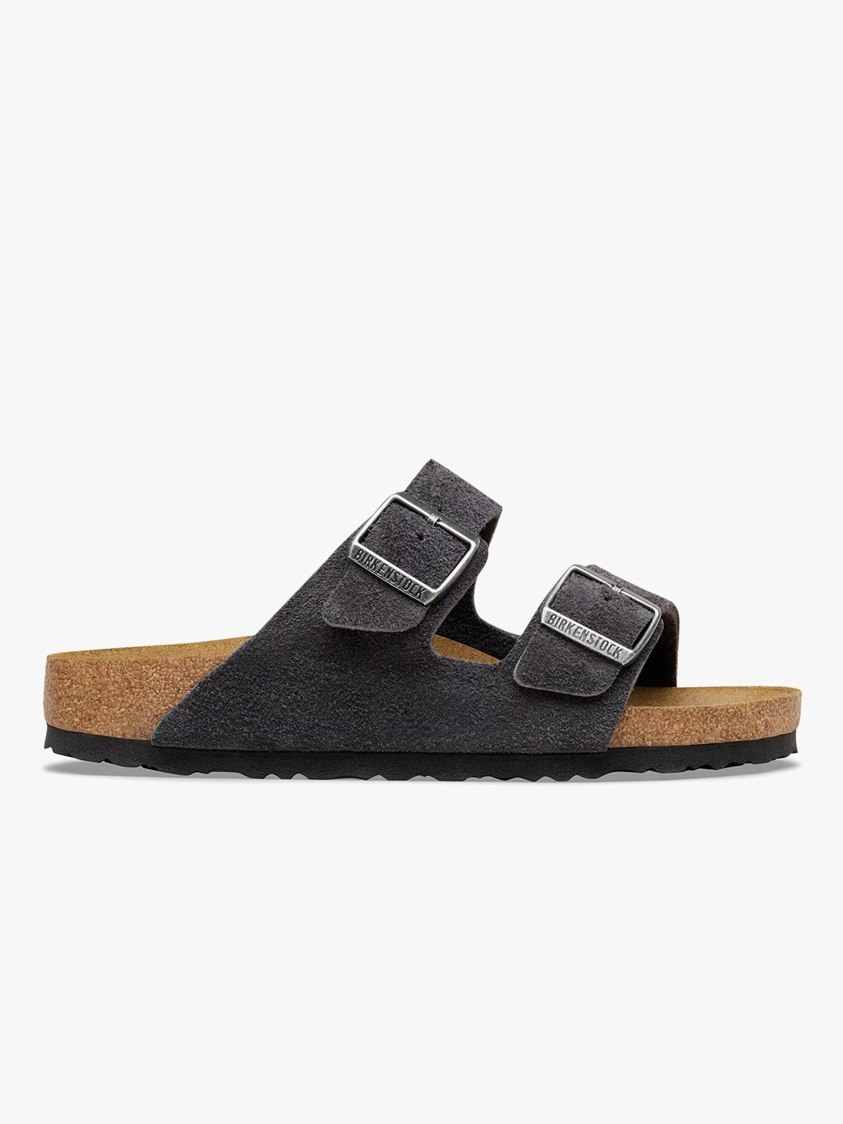Birkenstock Arizona Suede Leather Charcoal