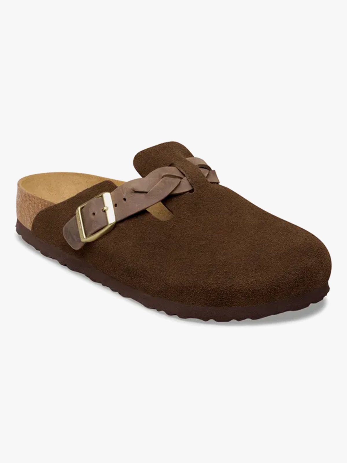 Birkenstock Boston Braided Suede Leather Carafe