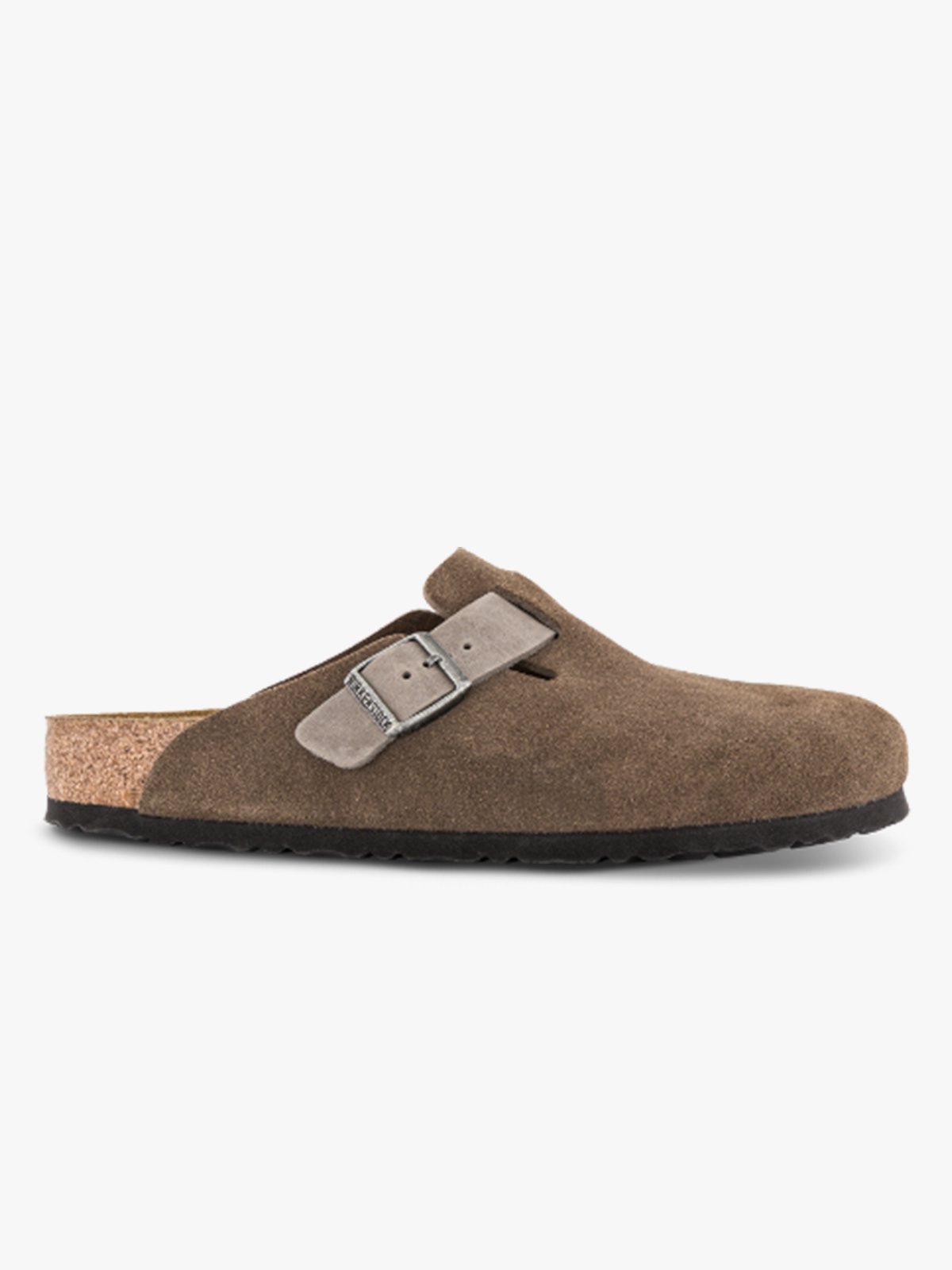 Birkenstock Boston Mixed Leather Concrete