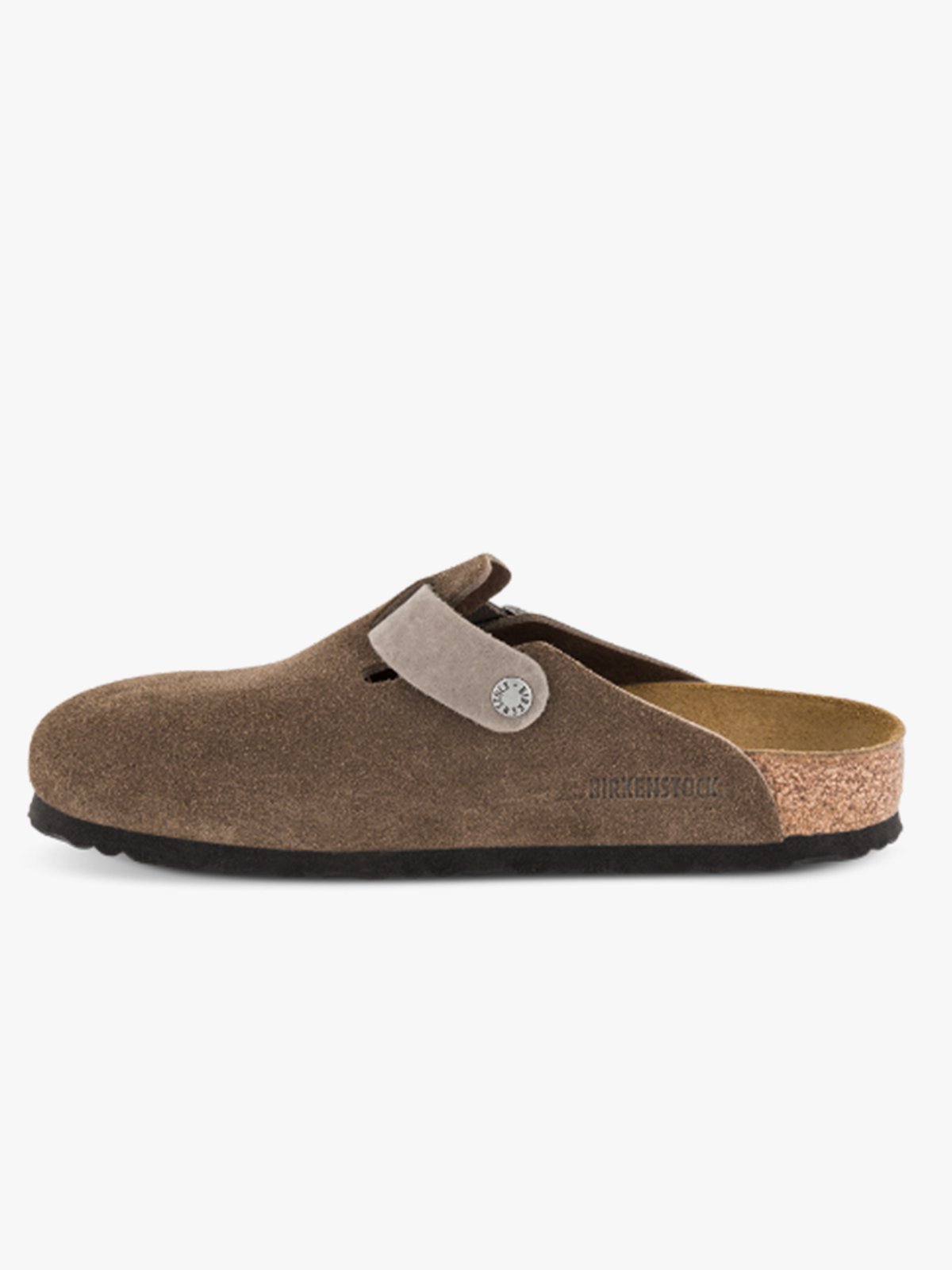 Birkenstock Boston Mixed Leather Concrete