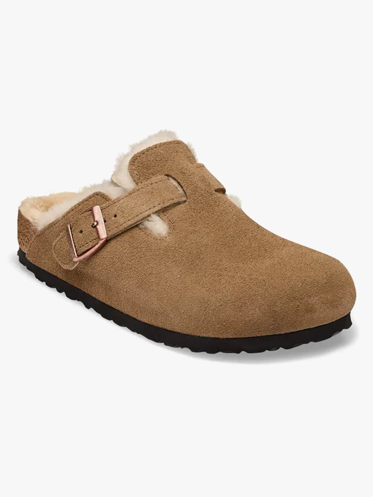Birkenstock Boston Shearling Dark Tea