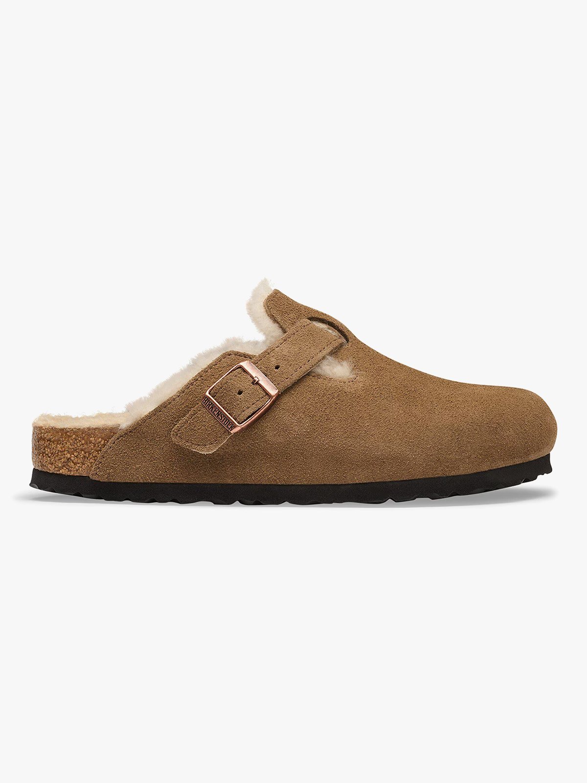 Birkenstock Boston Shearling Dark Tea