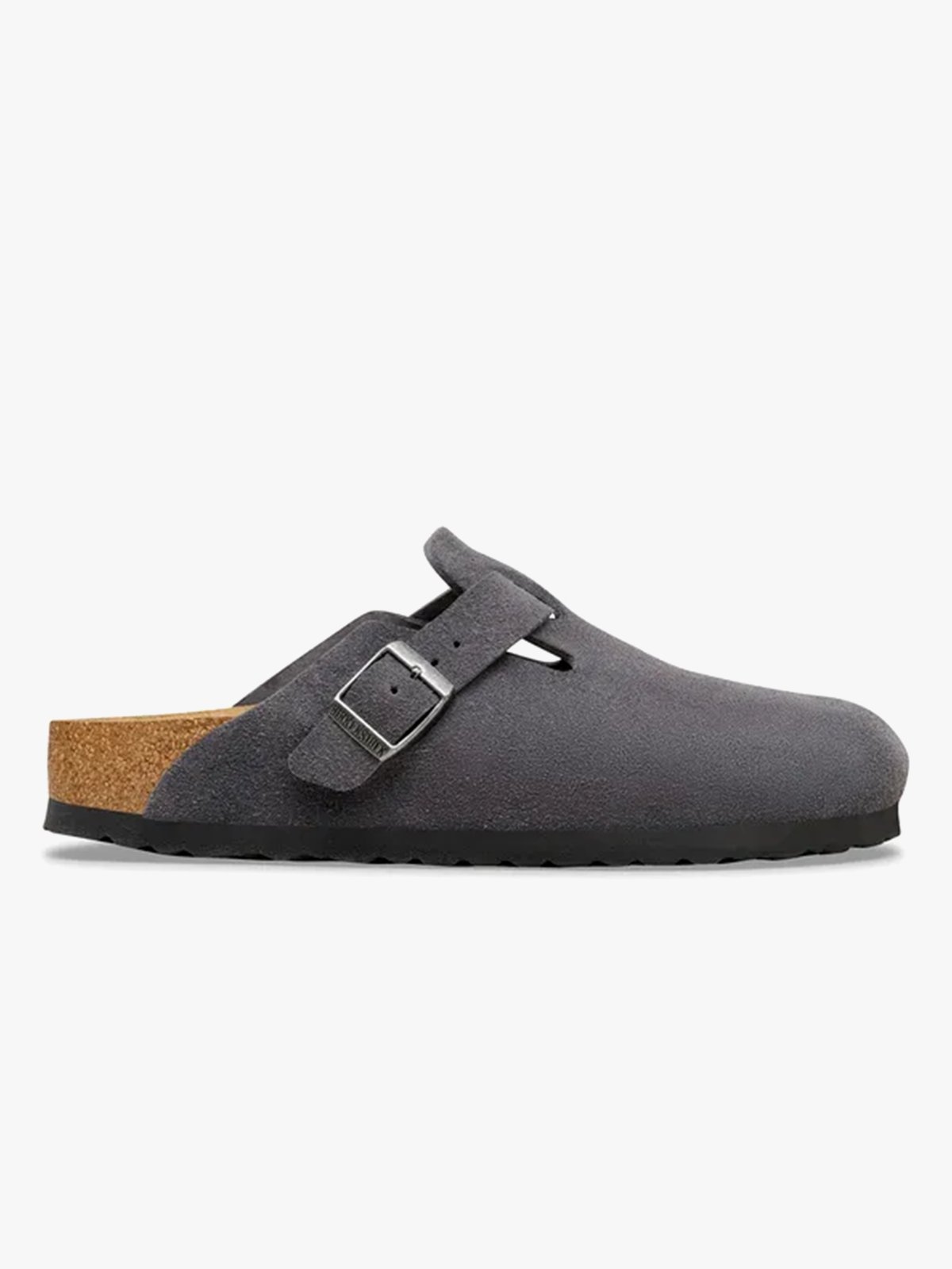 Birkenstock Boston Suede Leather Charcoal