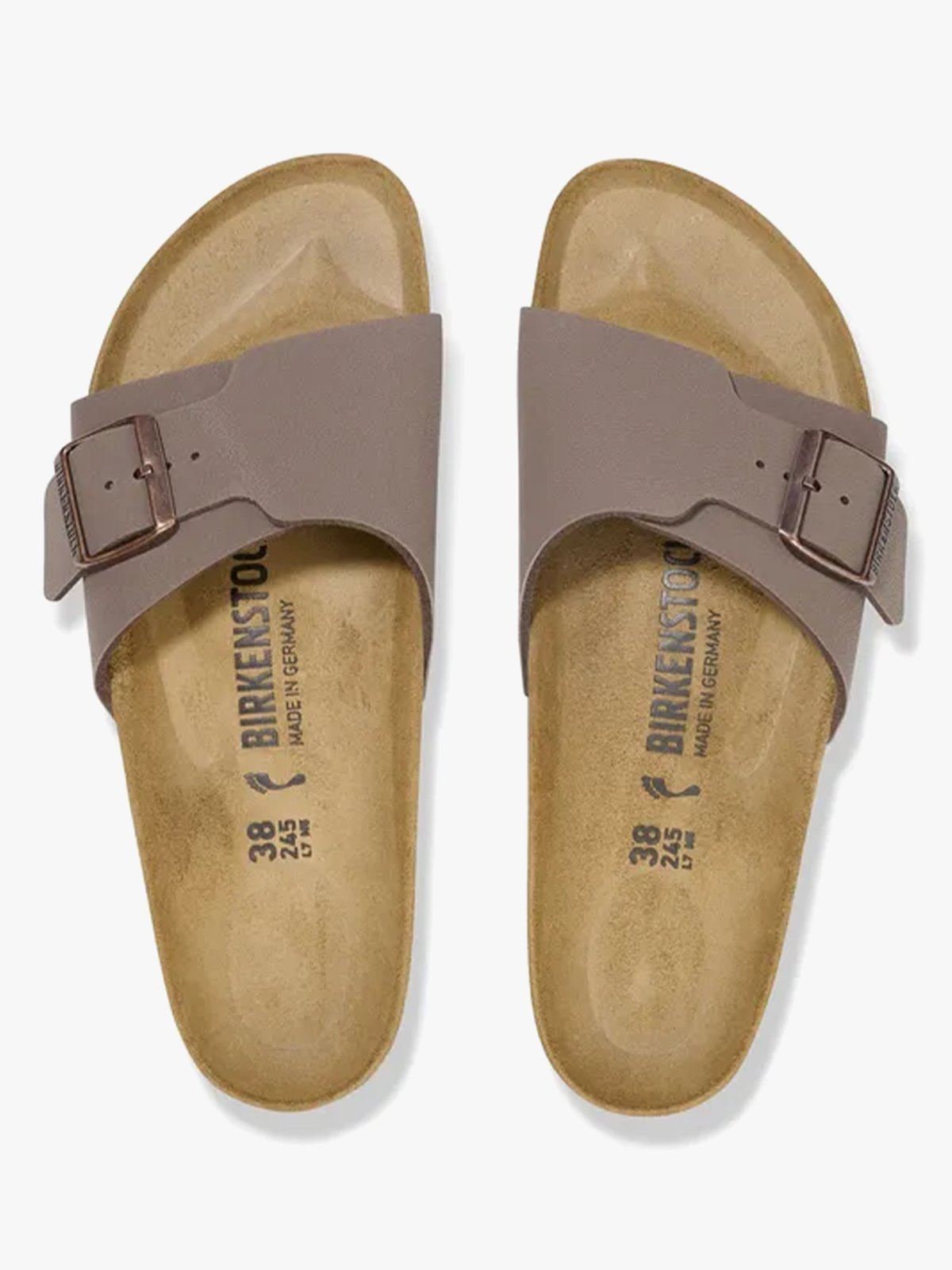 1026510 Birkenstock Catalina BS Birko-Flor - Brun | Getinspired.no
