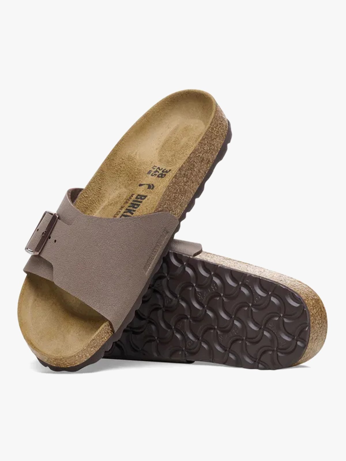 Birkenstock Catalina BS Birko-Flor - Brun | Getinspired.no
