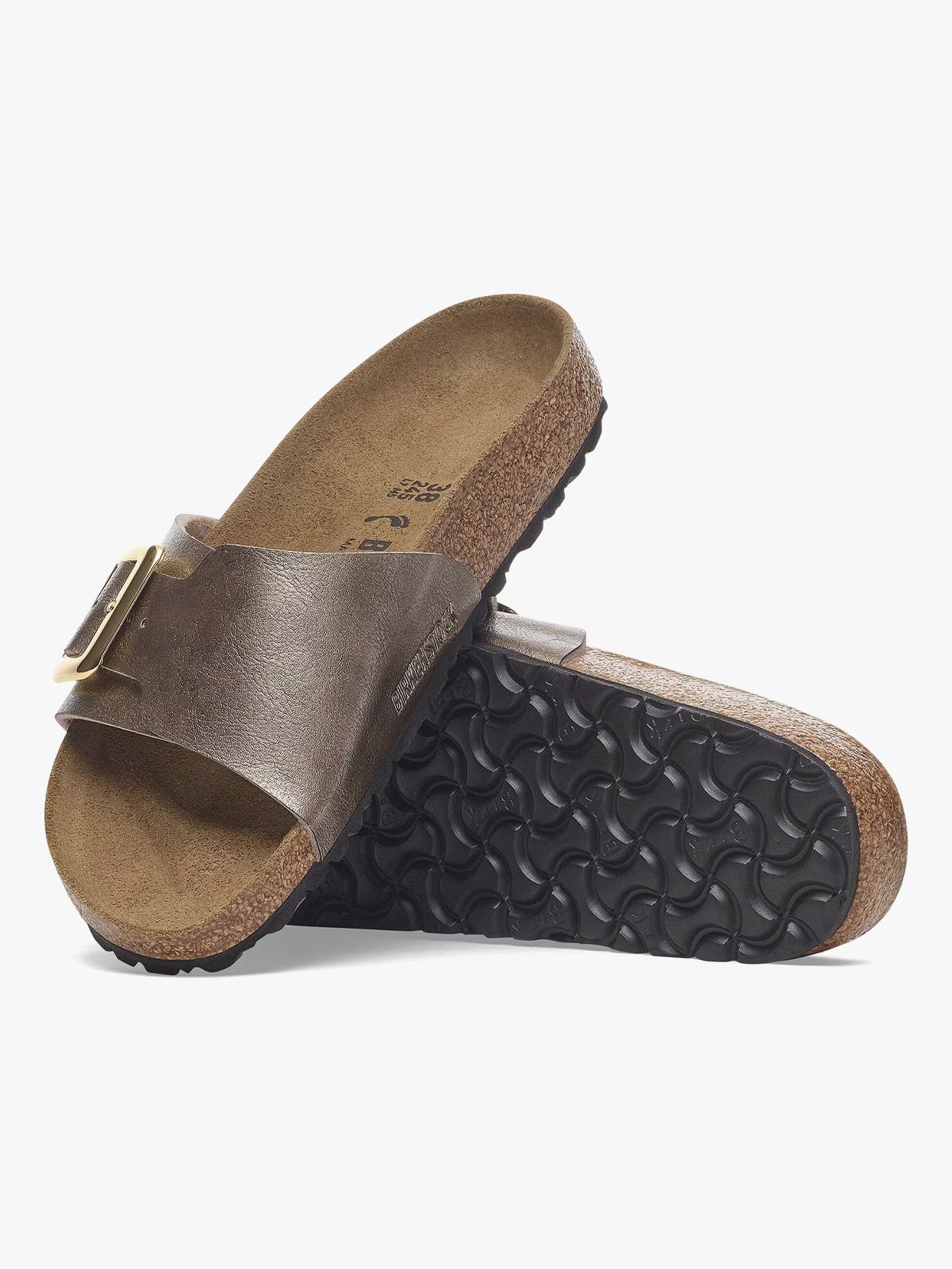 Birkenstock Catalina Cushion Buckle Birko-Flor Graceful Taupe