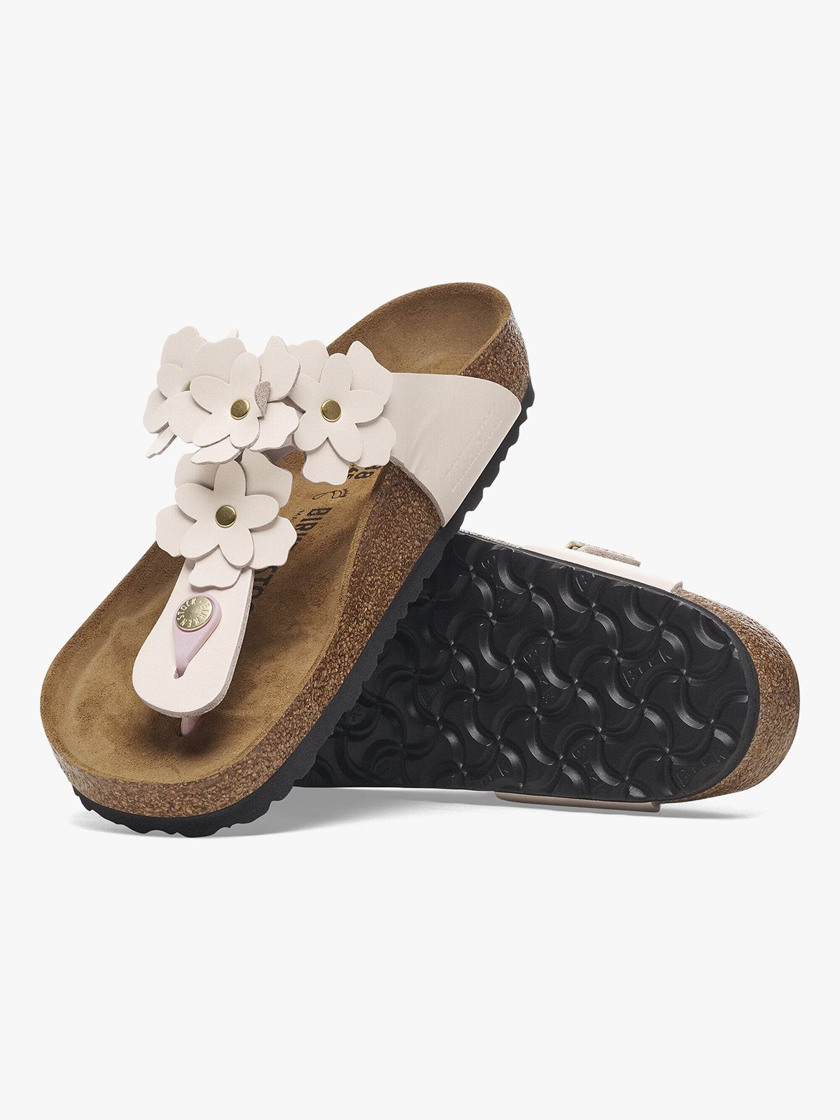 Birkenstock Gizeh Flower Embellishment Light Rose