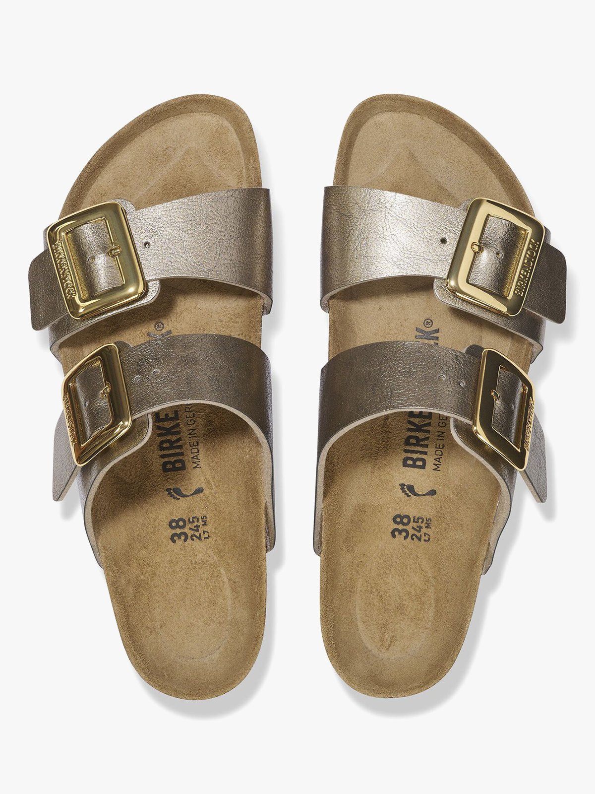 Birkenstock Sydney Cushion Buckle Birko-Flor Graceful Taupe