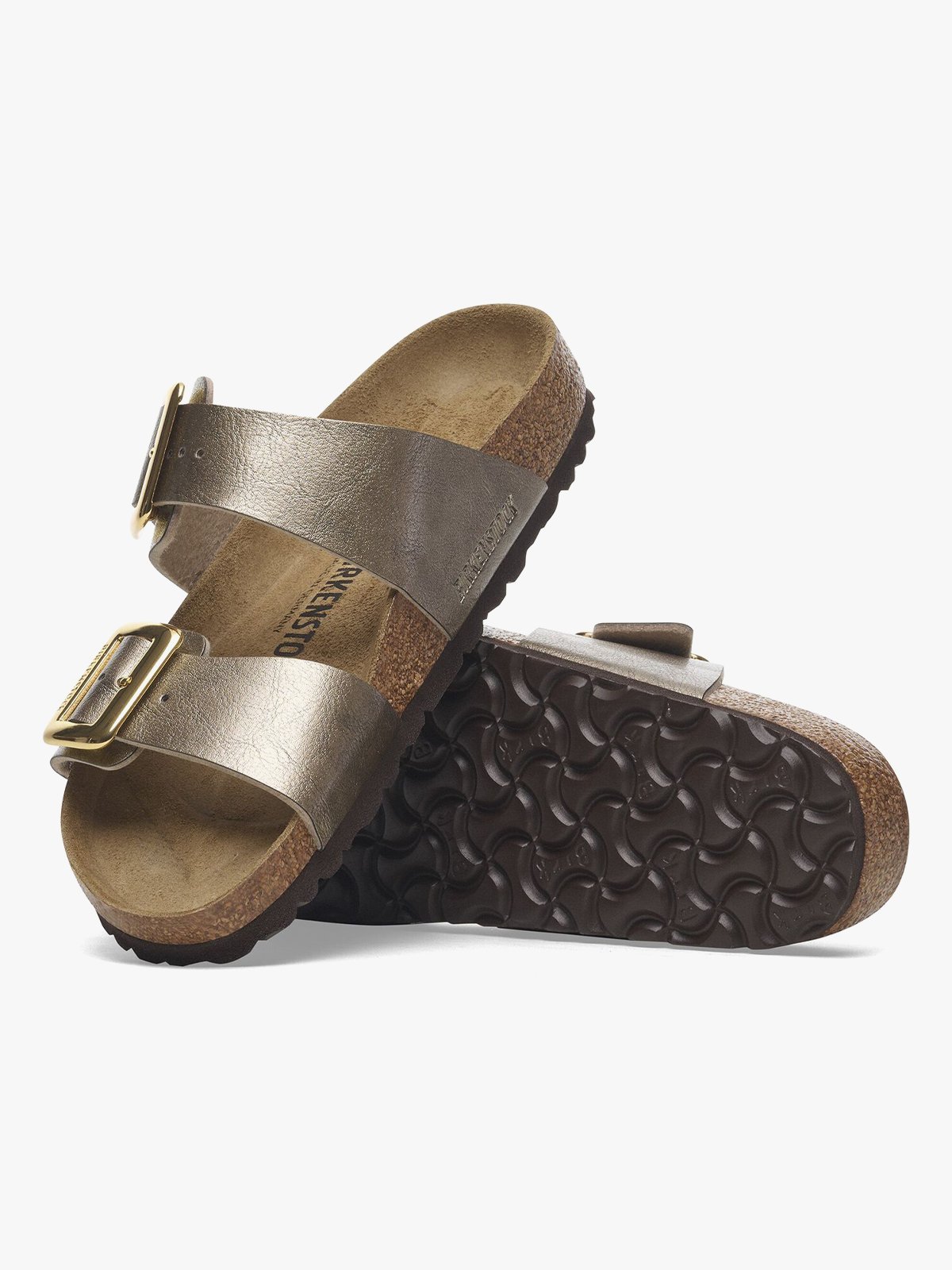 Birkenstock Sydney Cushion Buckle Birko-Flor Graceful Taupe