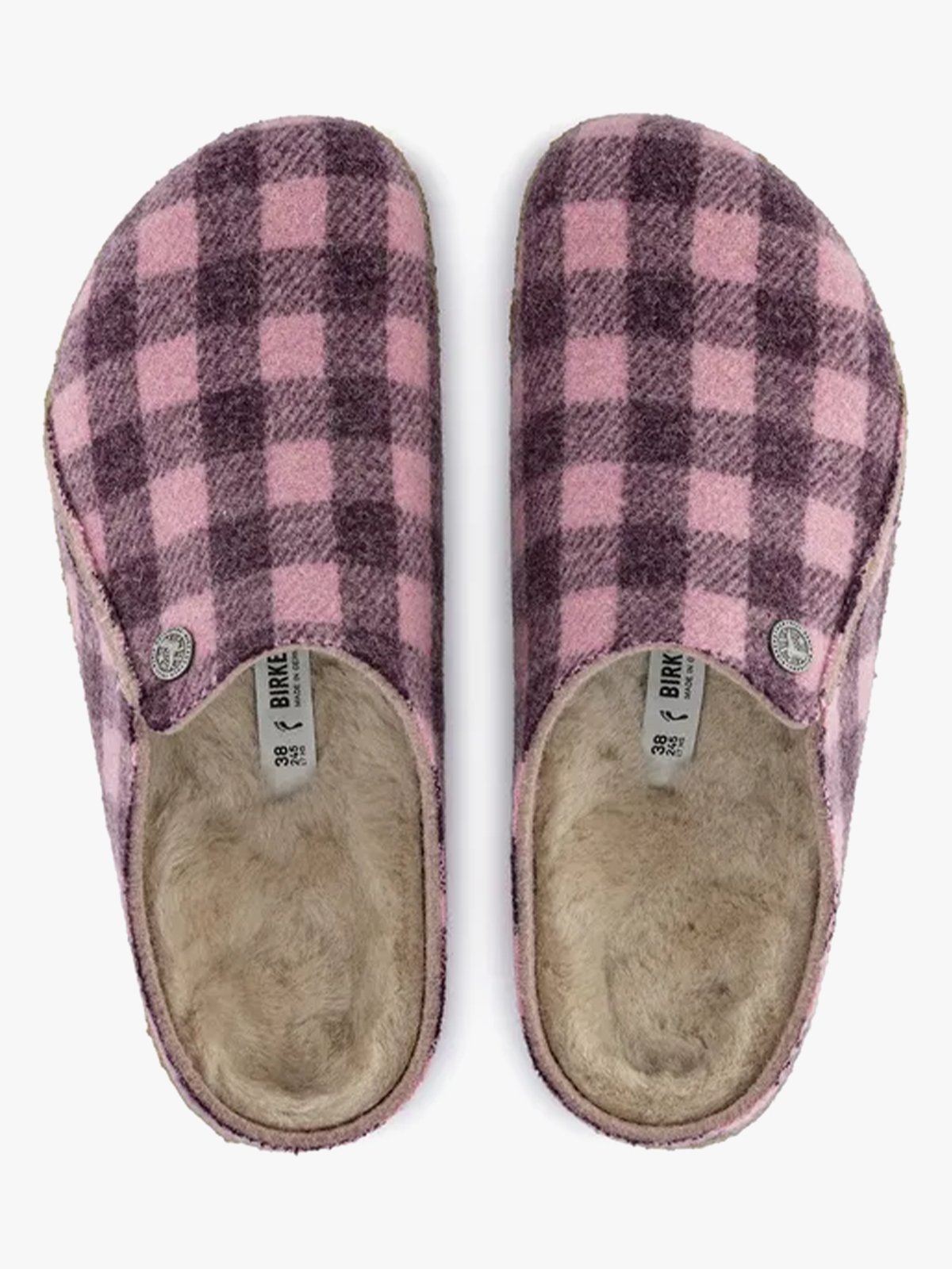 Birkenstock Zermatt Shearling Burgunder