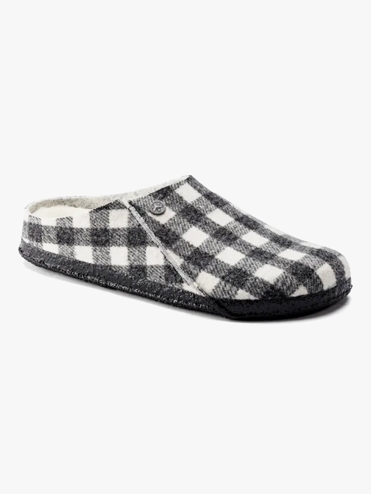 Birkenstock Zermatt Shearling Plaid White