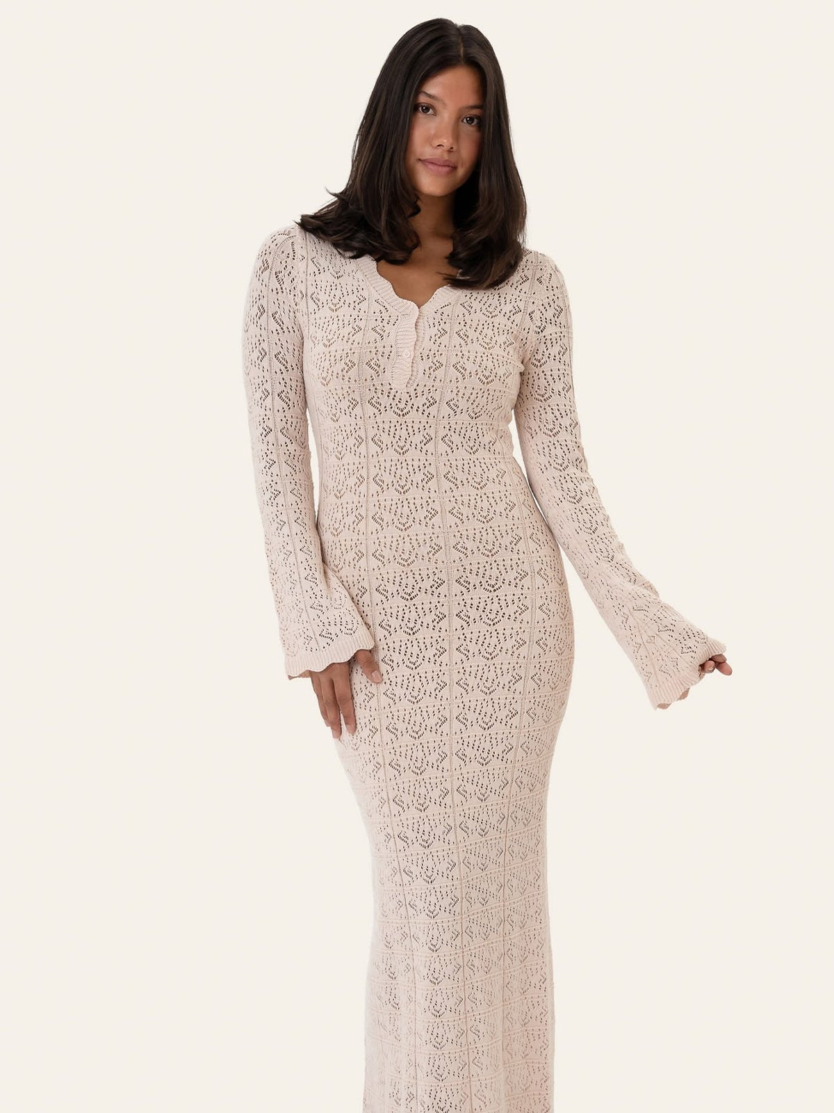 BYIC Dagmar Maxi Dress Light Pink