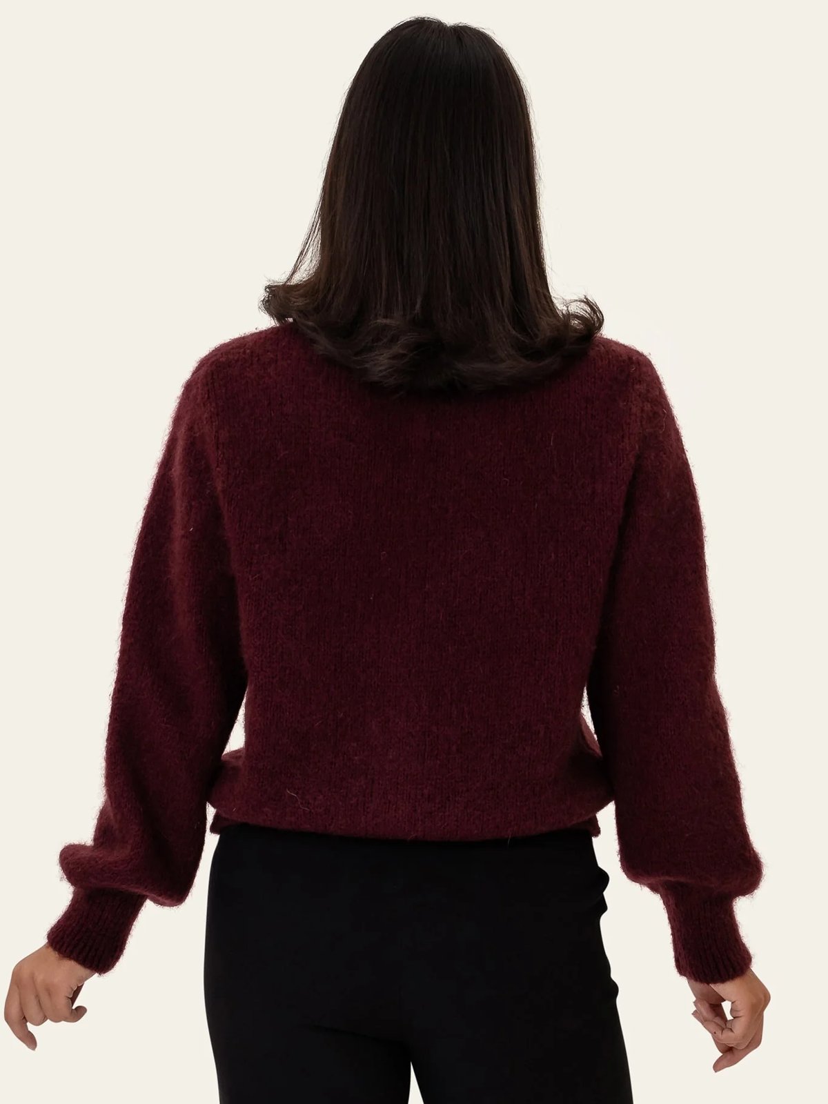 BYIC IdaIC Cardigan Bordeaux