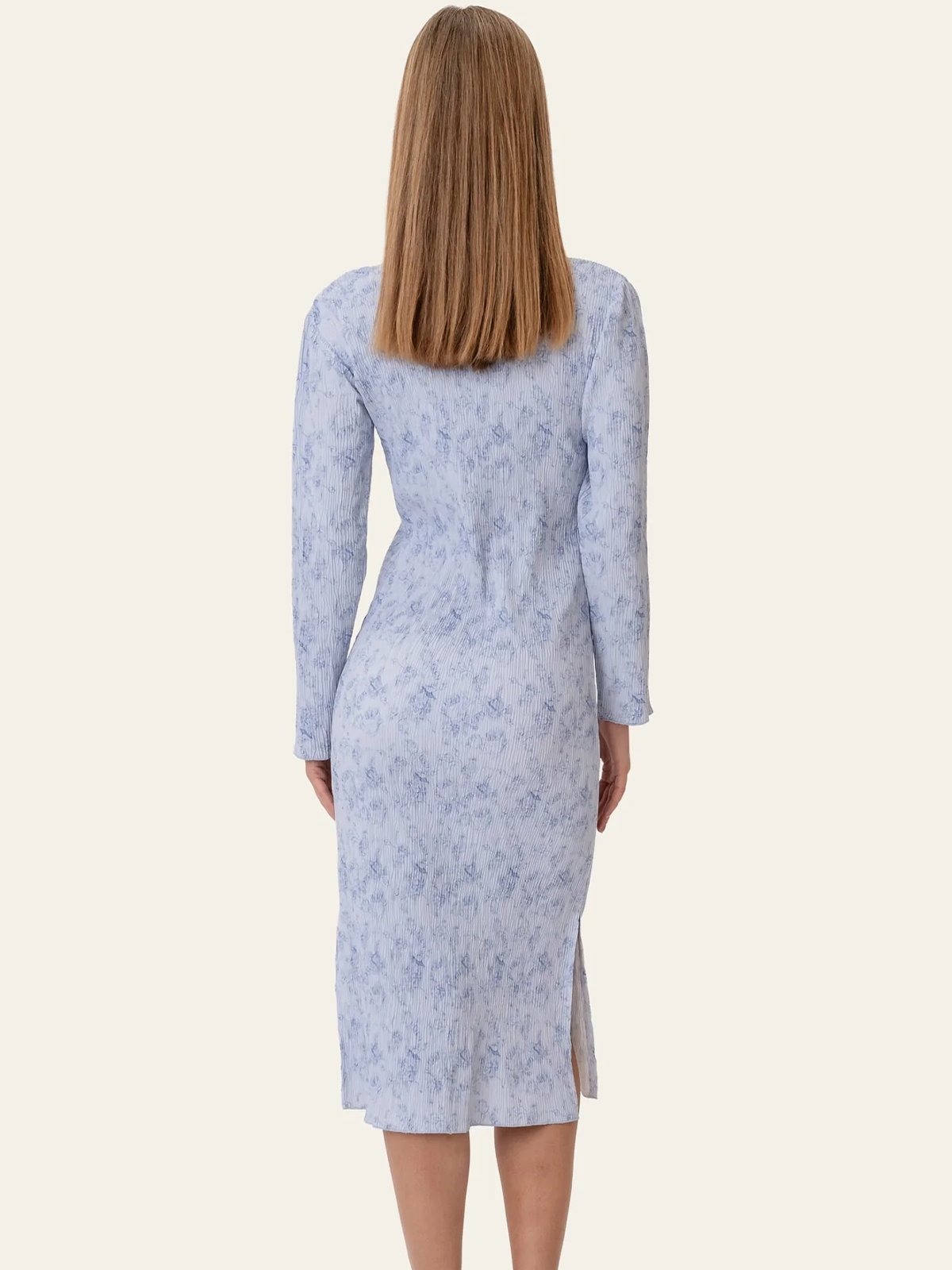 BYIC Oda Dress Soft Blue Blossom