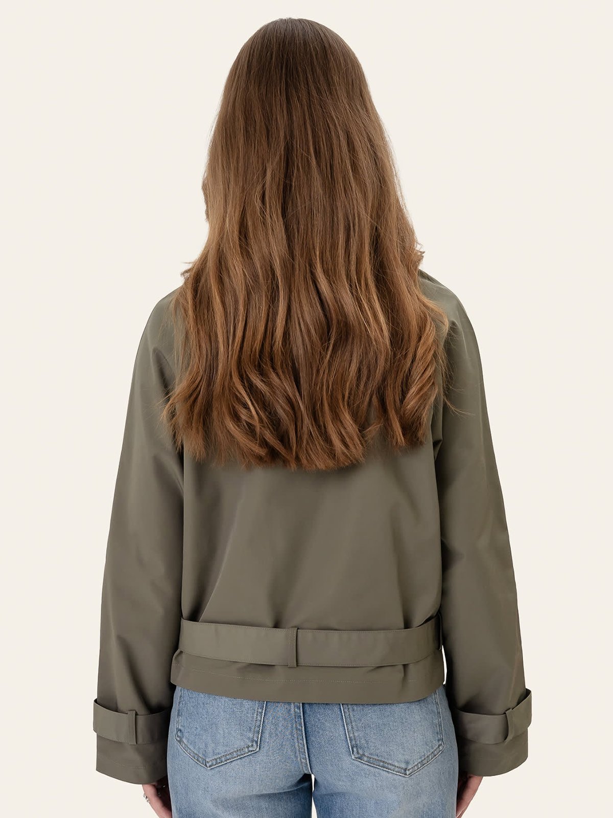 BYIC Alma Trenchcoat Green